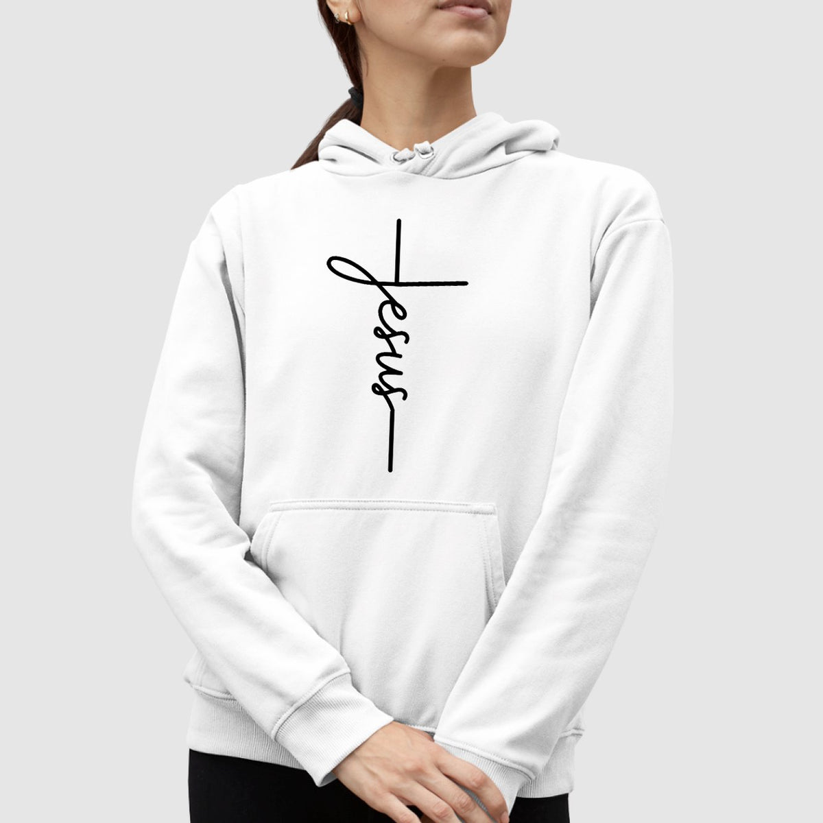 Sweat à Capuche Ruban Rose Cancer Du Sein - Femme, Polaire, Zip, Cordon Serrage, Poches