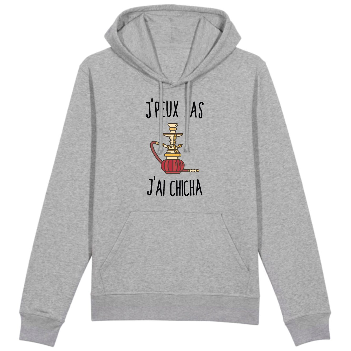 Sweat Capuche Adulte J'peux pas j'ai chicha