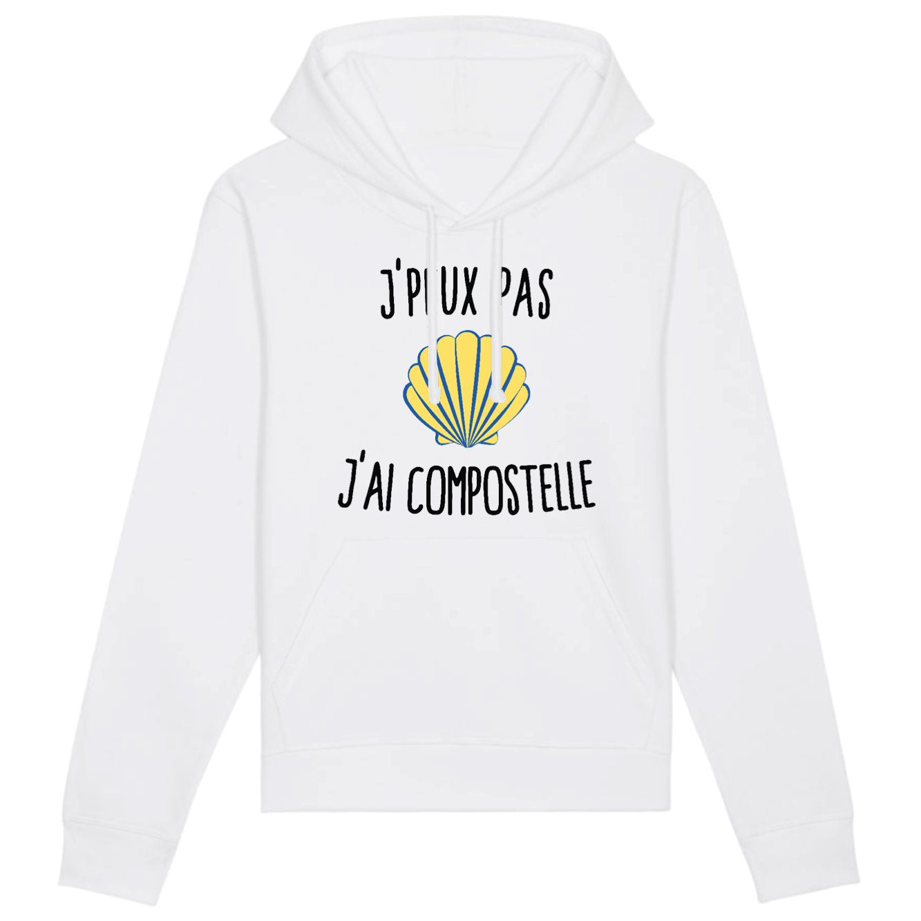 Sweat Capuche Adulte J'peux pas j'ai Compostelle