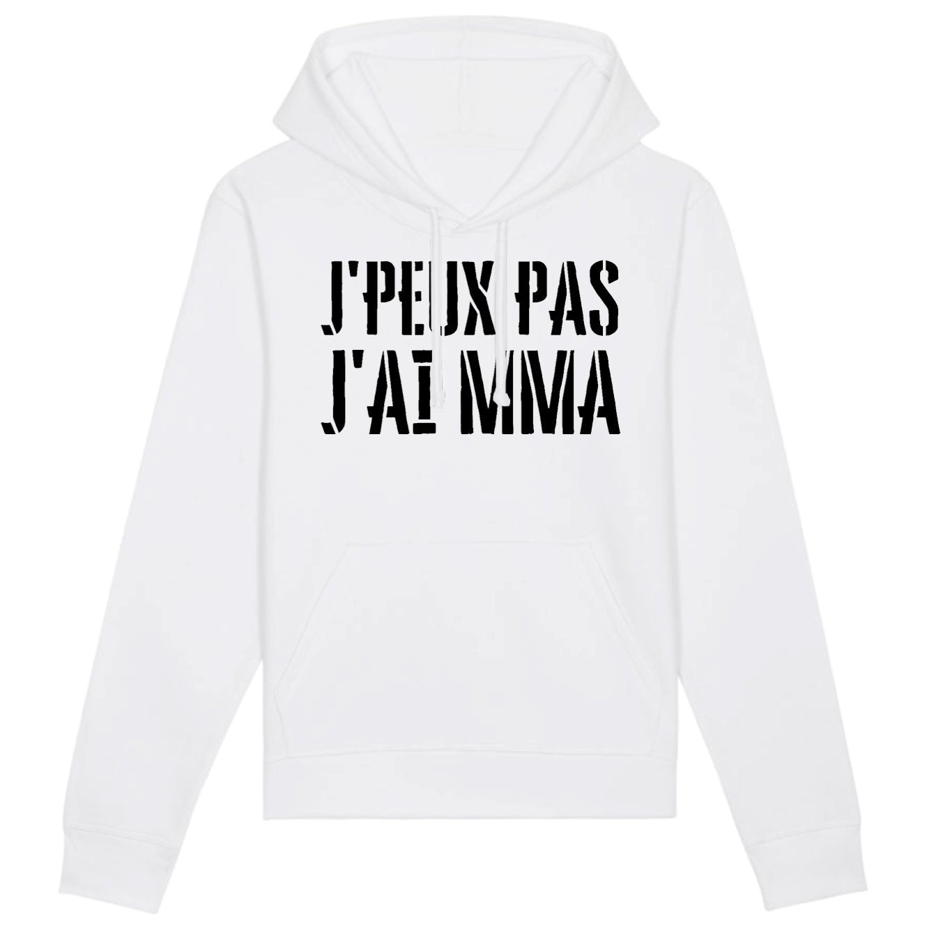 Sweat Capuche Adulte J'peux pas j'ai MMA