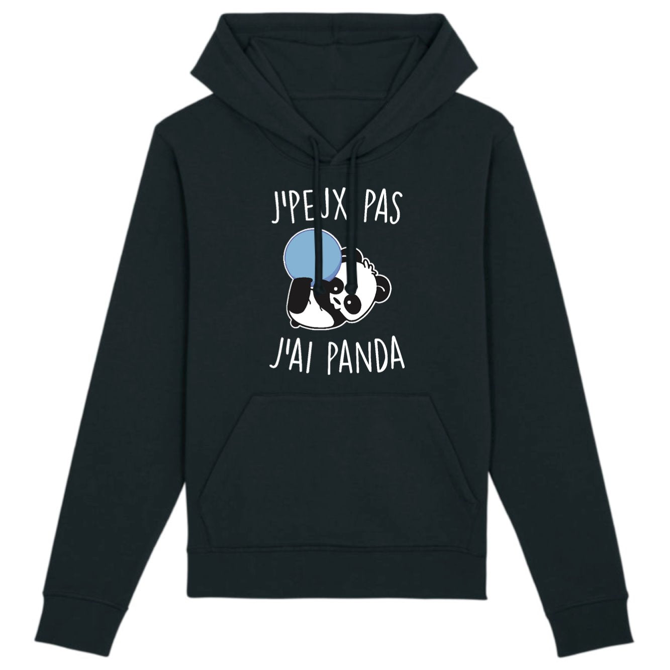 Sweat Capuche Adulte J'peux pas j'ai panda