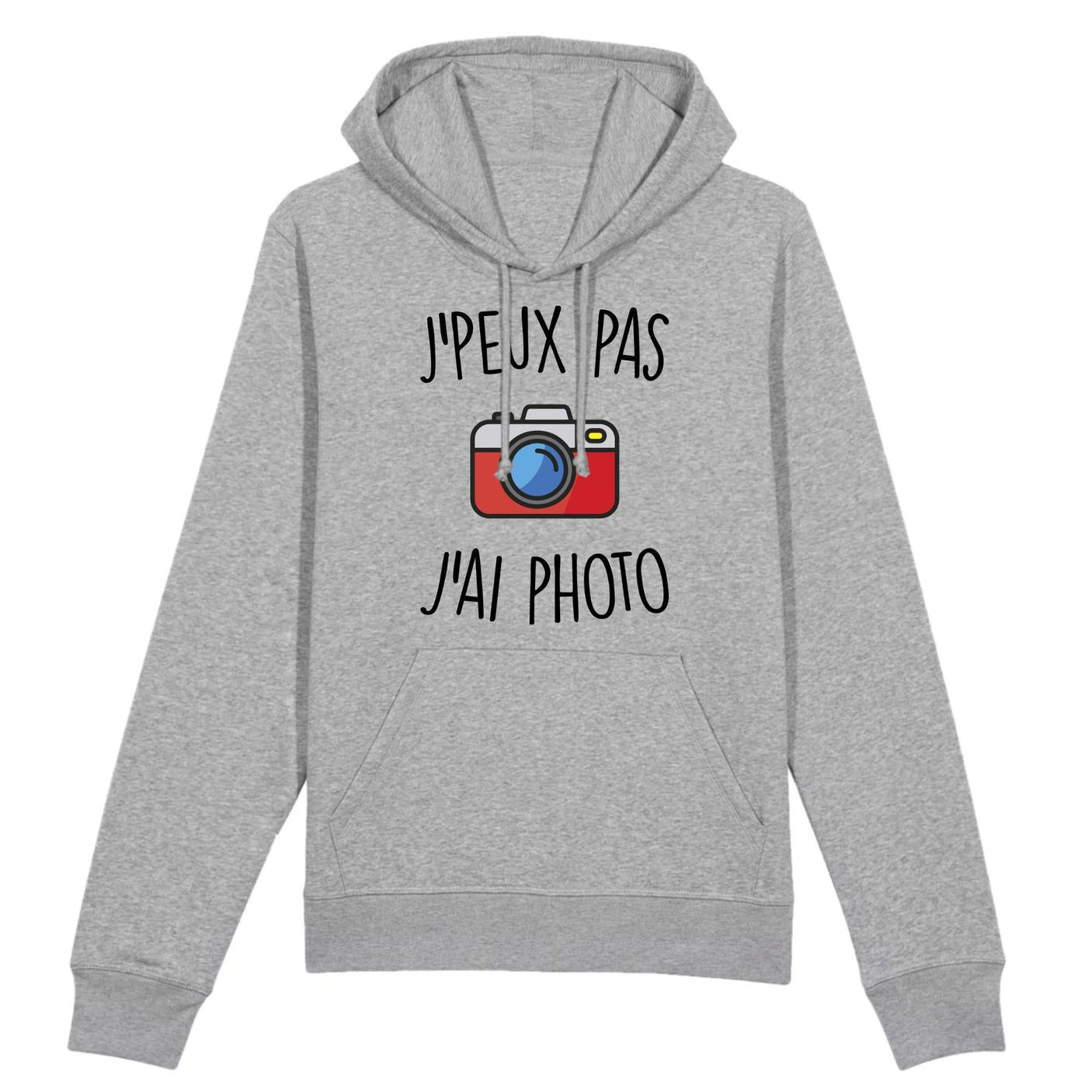 Sweat Capuche Adulte J'peux pas j'ai photo