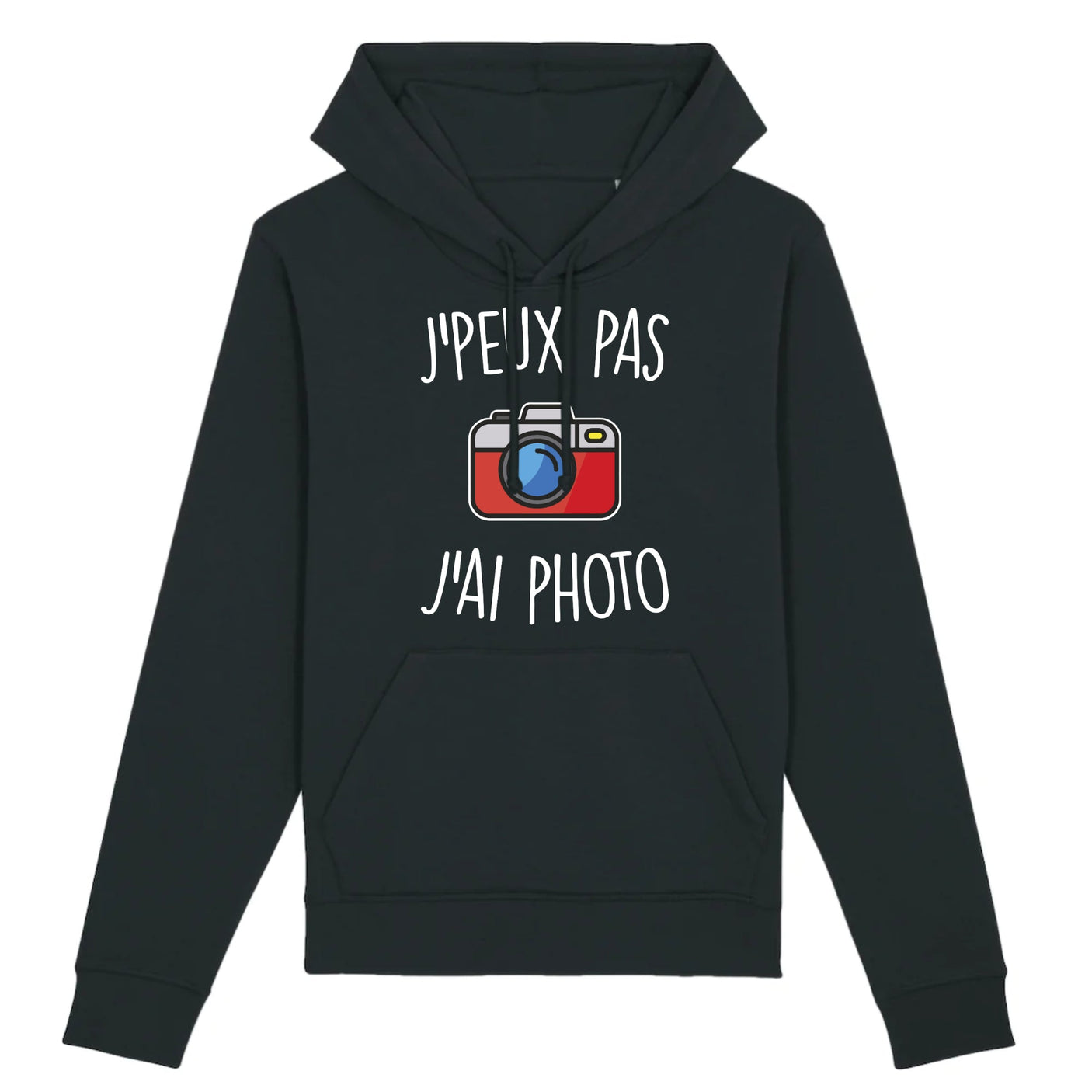 Sweat Capuche Adulte J'peux pas j'ai photo