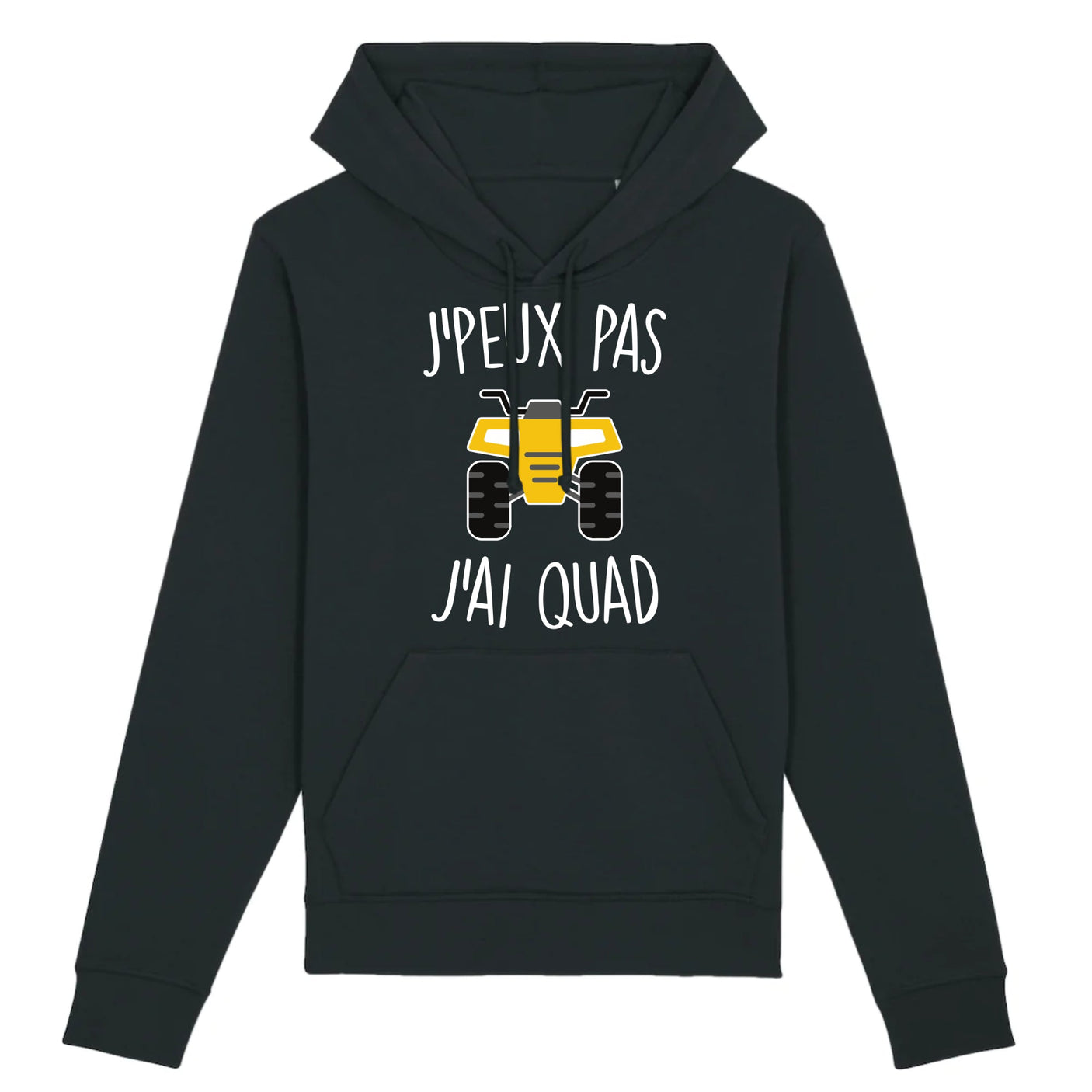 Sweat Capuche Adulte J'peux pas j'ai quad