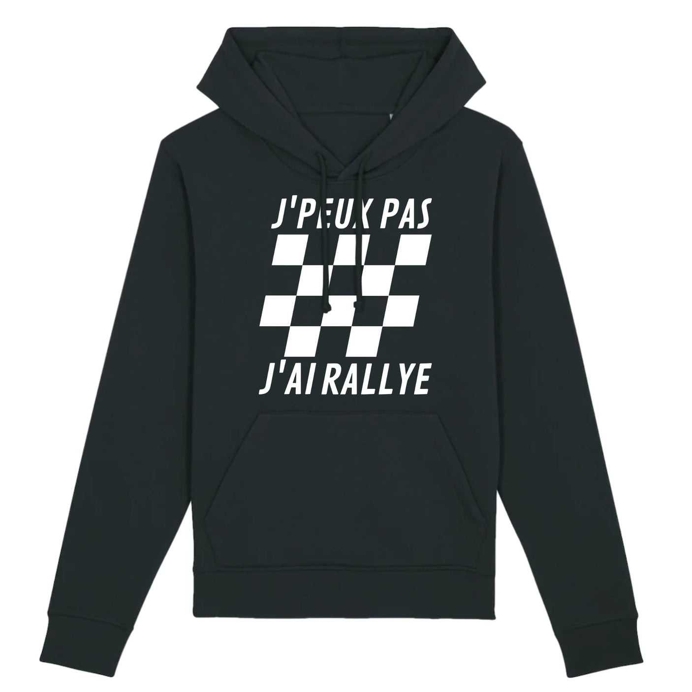 Sweat Capuche Adulte J'peux pas j'ai rallye