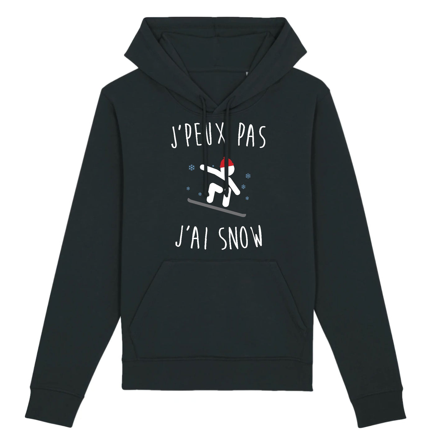 Sweat Capuche Adulte J'peux pas j'ai snow