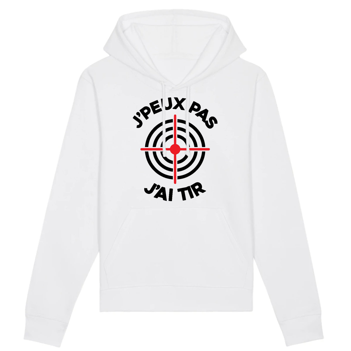 Sweat Capuche Adulte J'peux pas j'ai tir