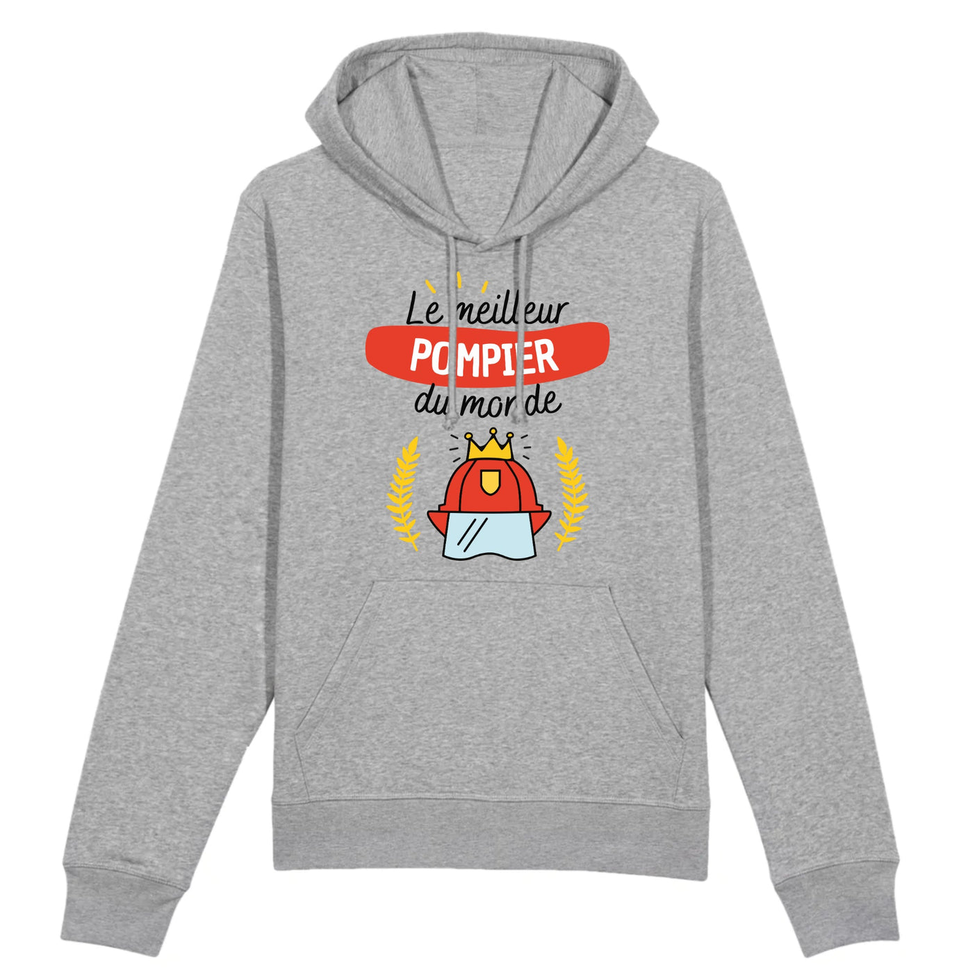 Sweat Capuche Adulte Le meilleur pompier du monde