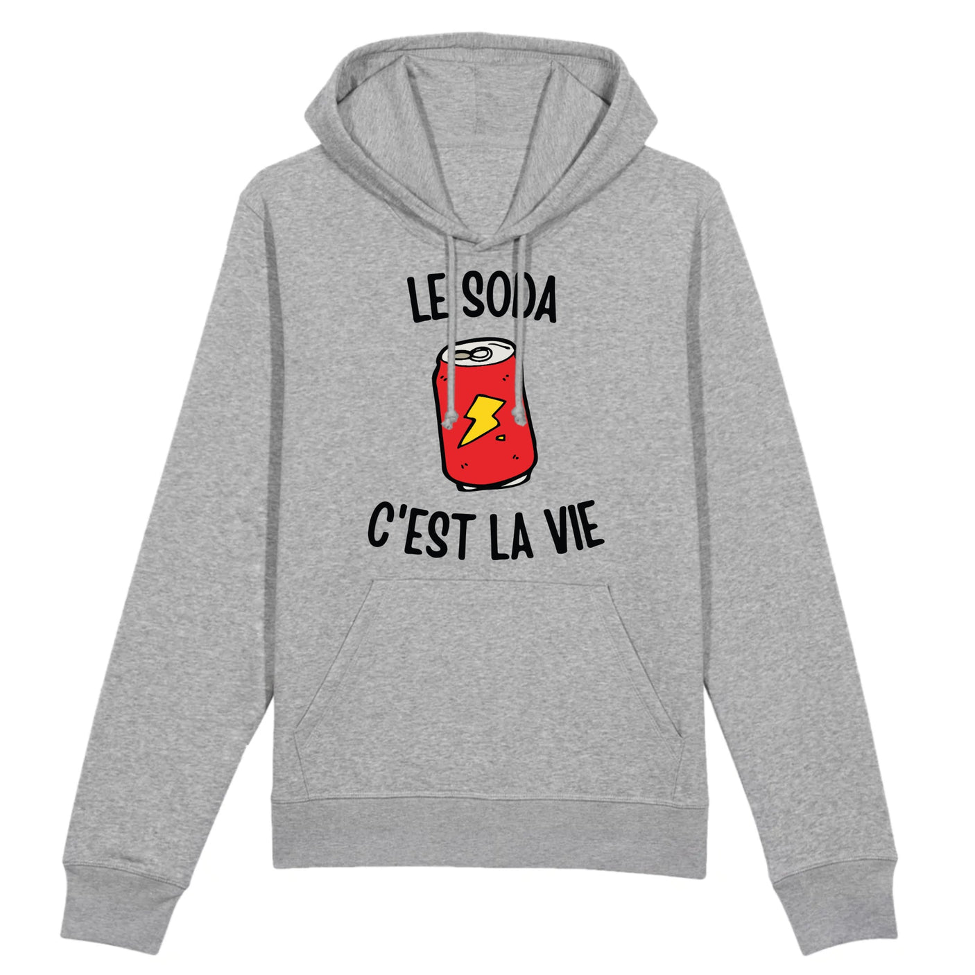 Sweat Capuche Adulte Le soda c'est la vie