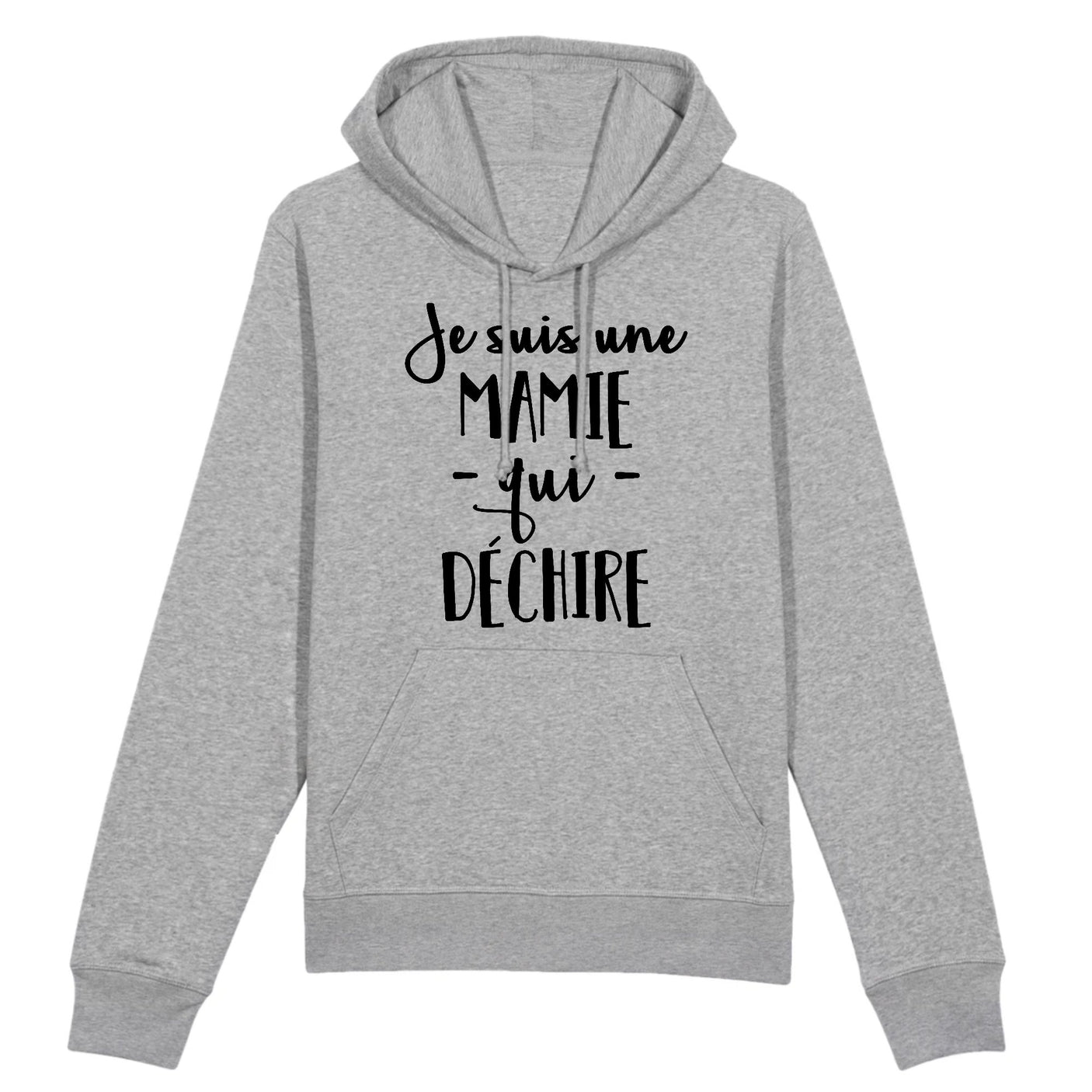 Sweat Capuche Adulte Mamie qui déchire