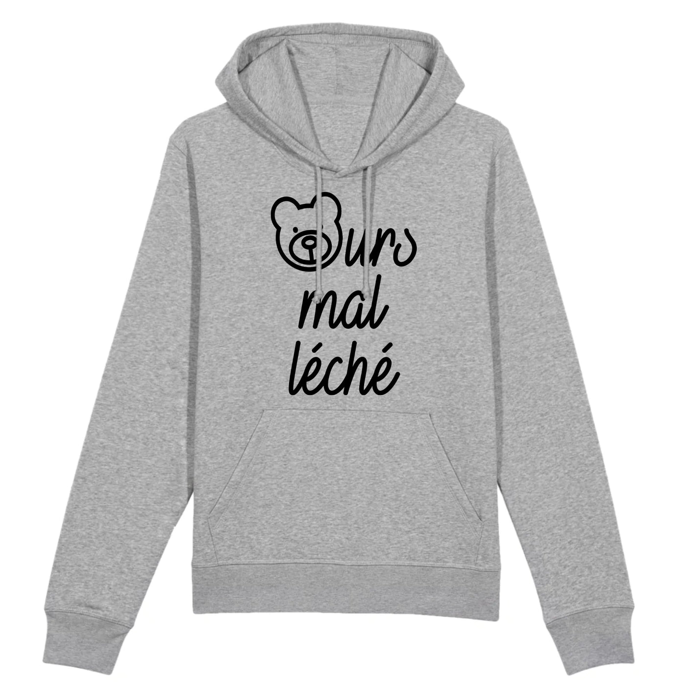 Sweat Capuche Adulte Ours mal léché