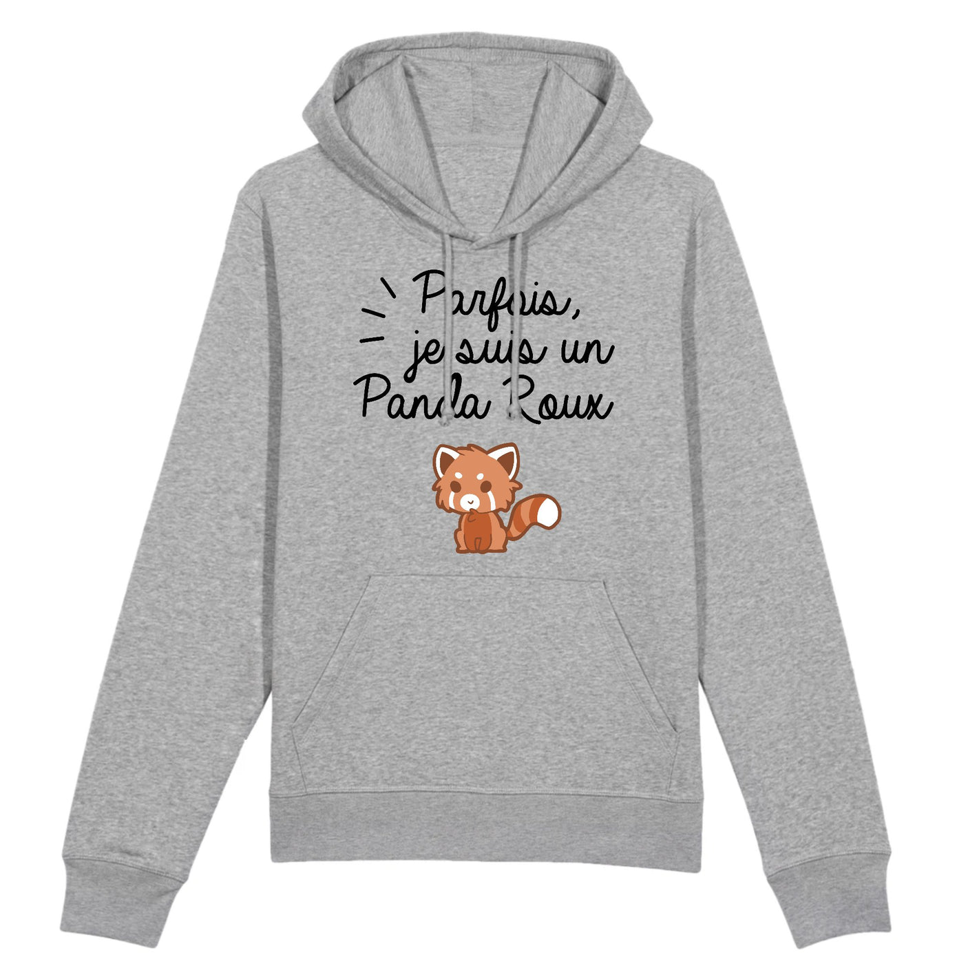 Sweat Capuche Adulte Panda roux