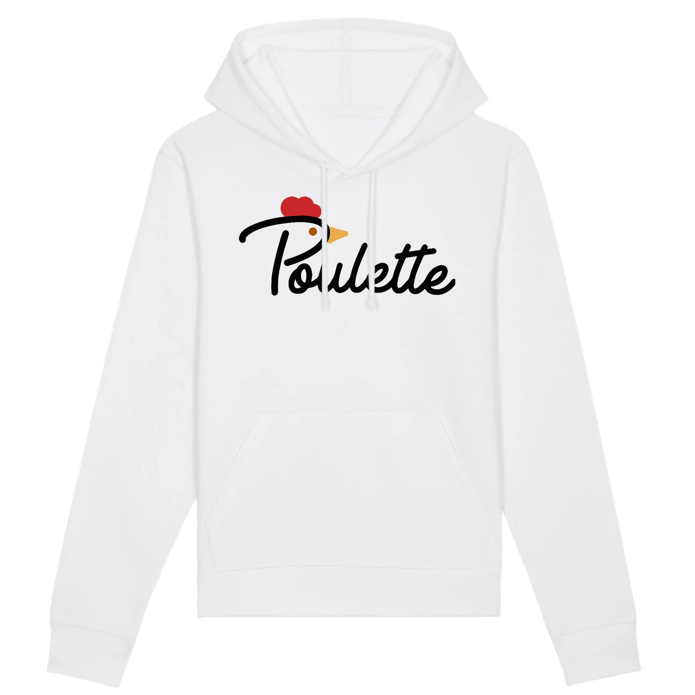 Sweat Capuche Adulte Poulette