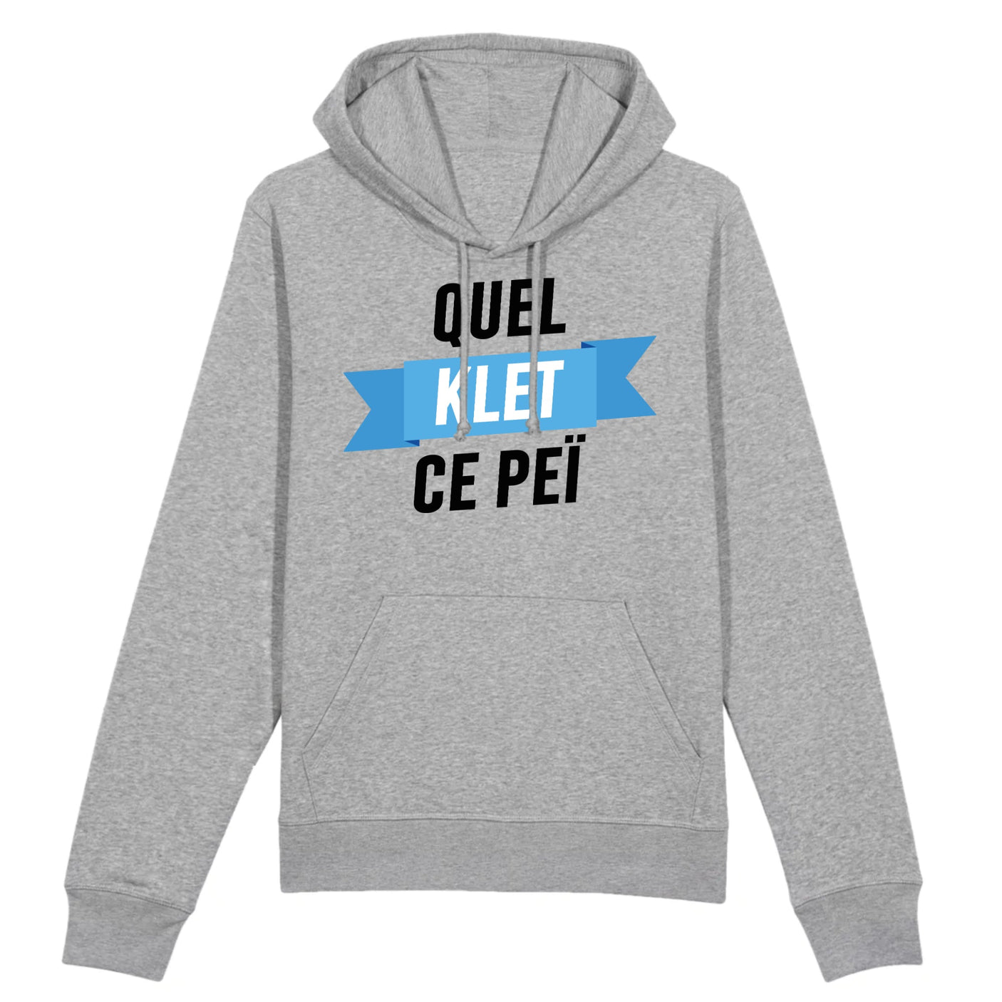 Sweat Capuche Adulte Quel klet ce peï