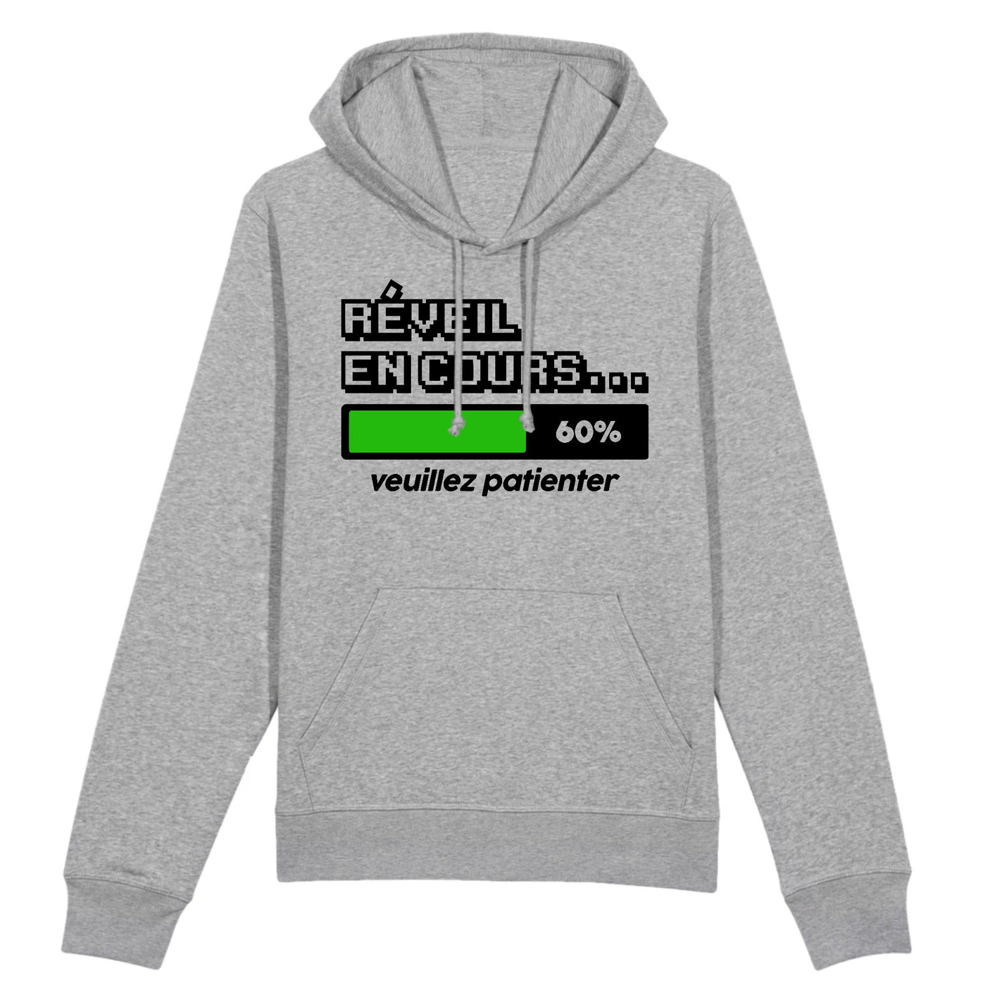 Sweat Capuche Adulte Réveil en cours