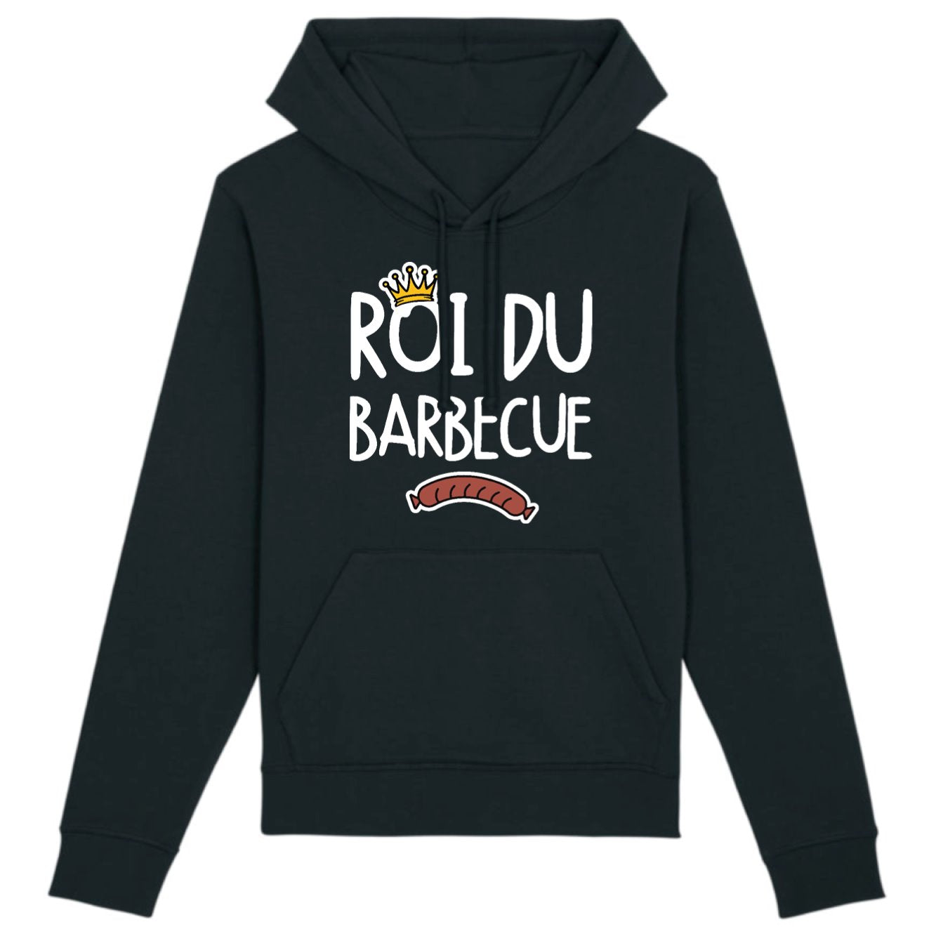Sweat Capuche Adulte Roi du barbecue