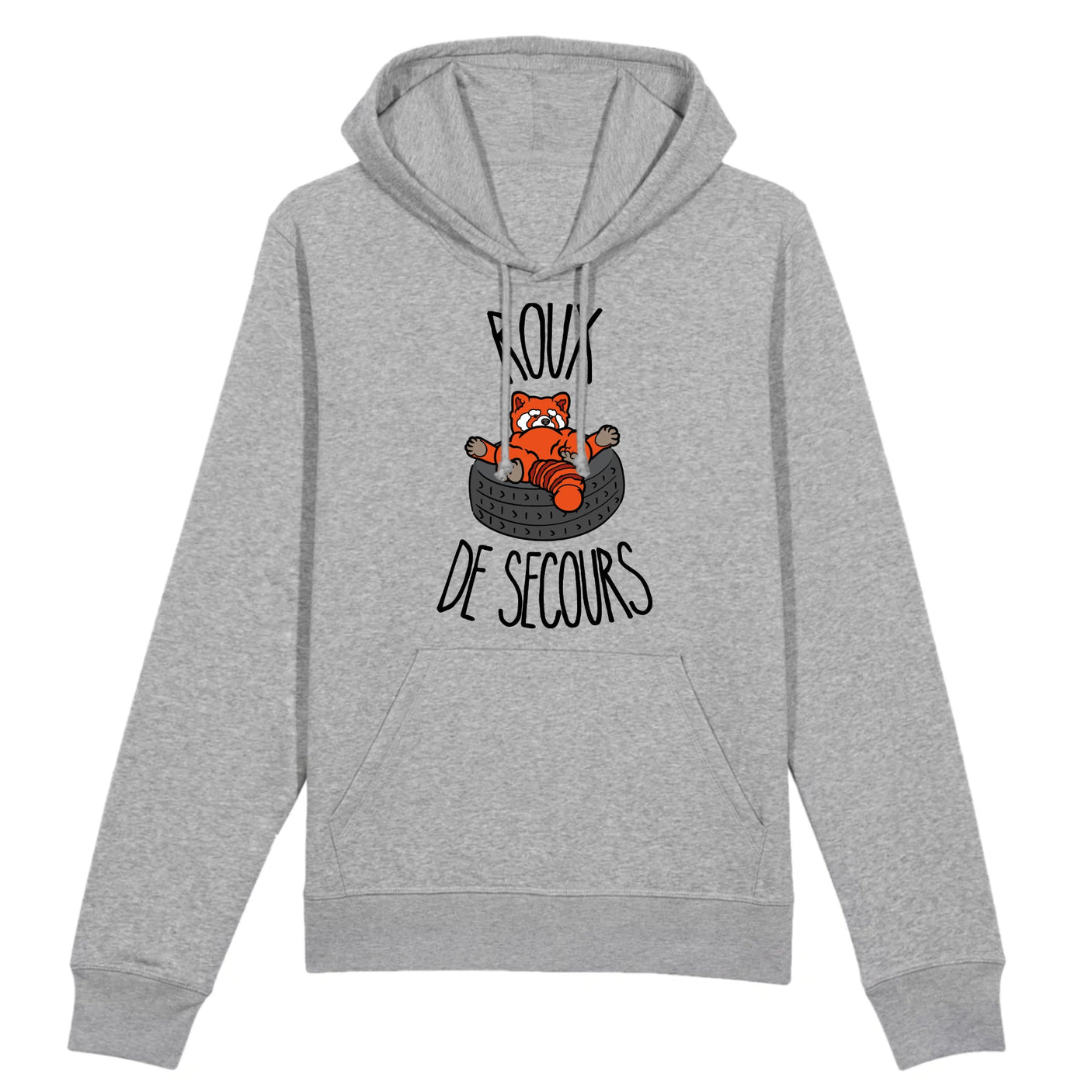 Sweat Capuche Adulte Roux de secours