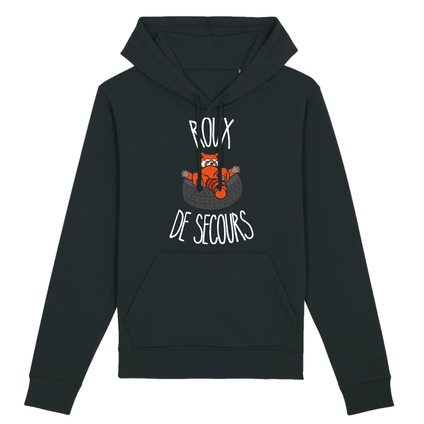 Sweat Capuche Adulte Roux de secours