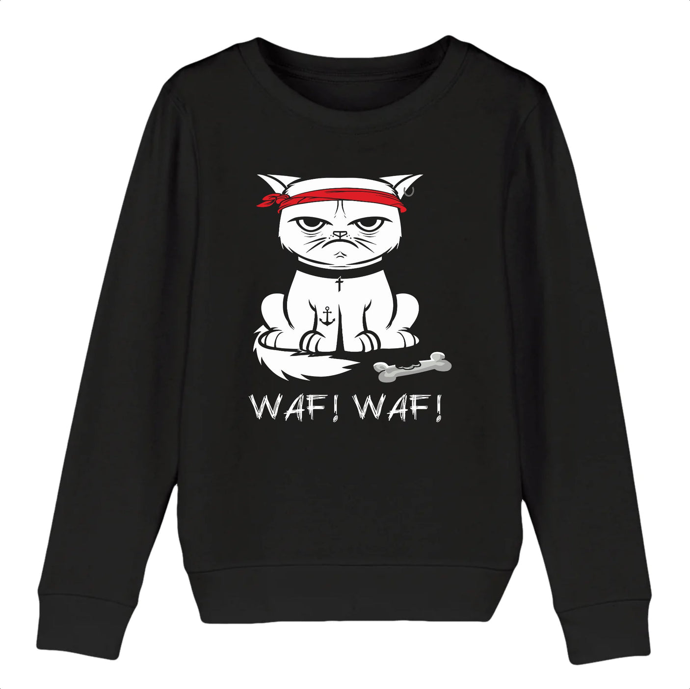 Sweat Enfant Chat bad boy