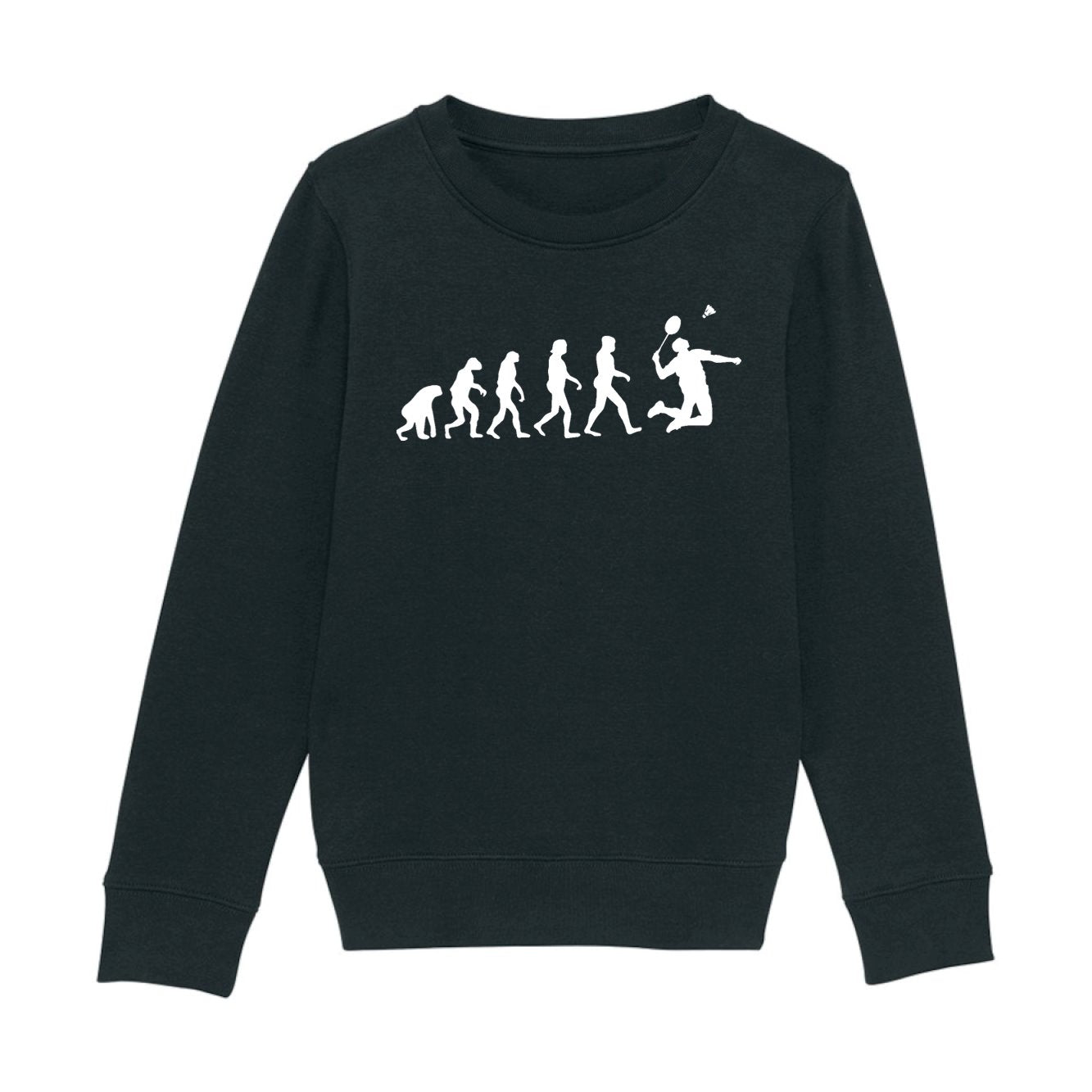 Sweat Enfant Évolution badminton