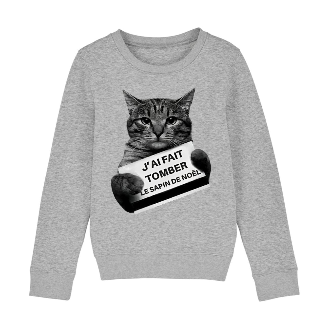 Sweat Enfant J'ai fait tomber le sapin