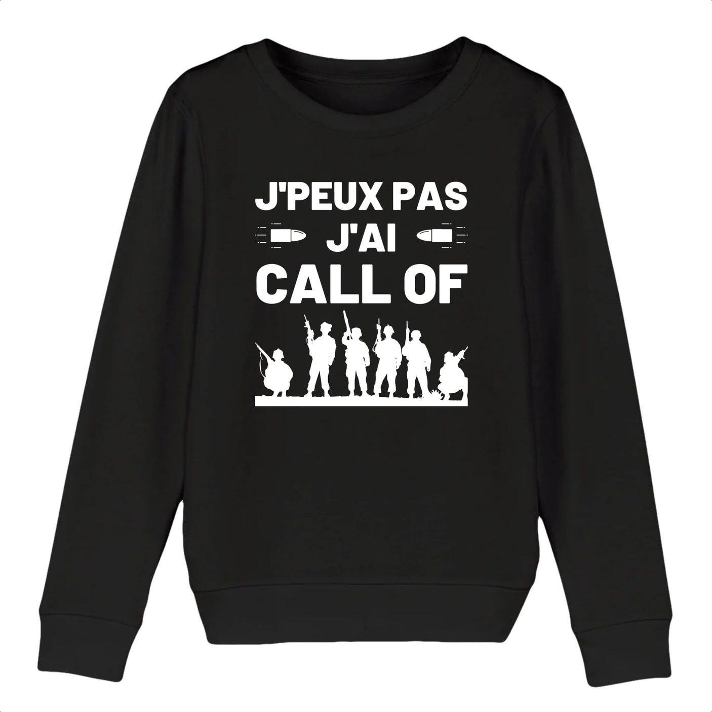 Sweat Enfant J'peux pas j'ai call of