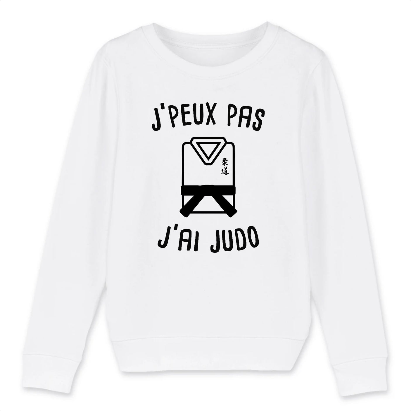 Sweat Enfant J'peux pas j'ai judo