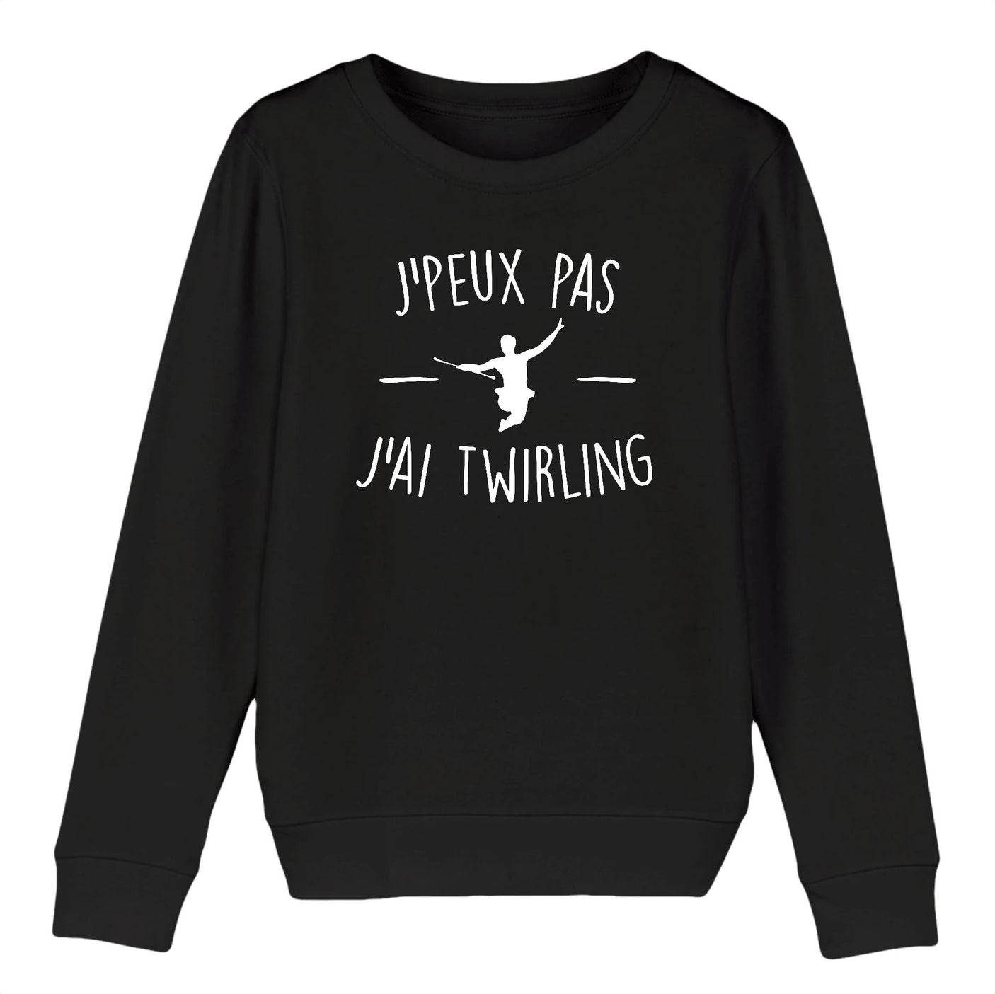 Sweat Enfant J'peux pas j'ai twirling