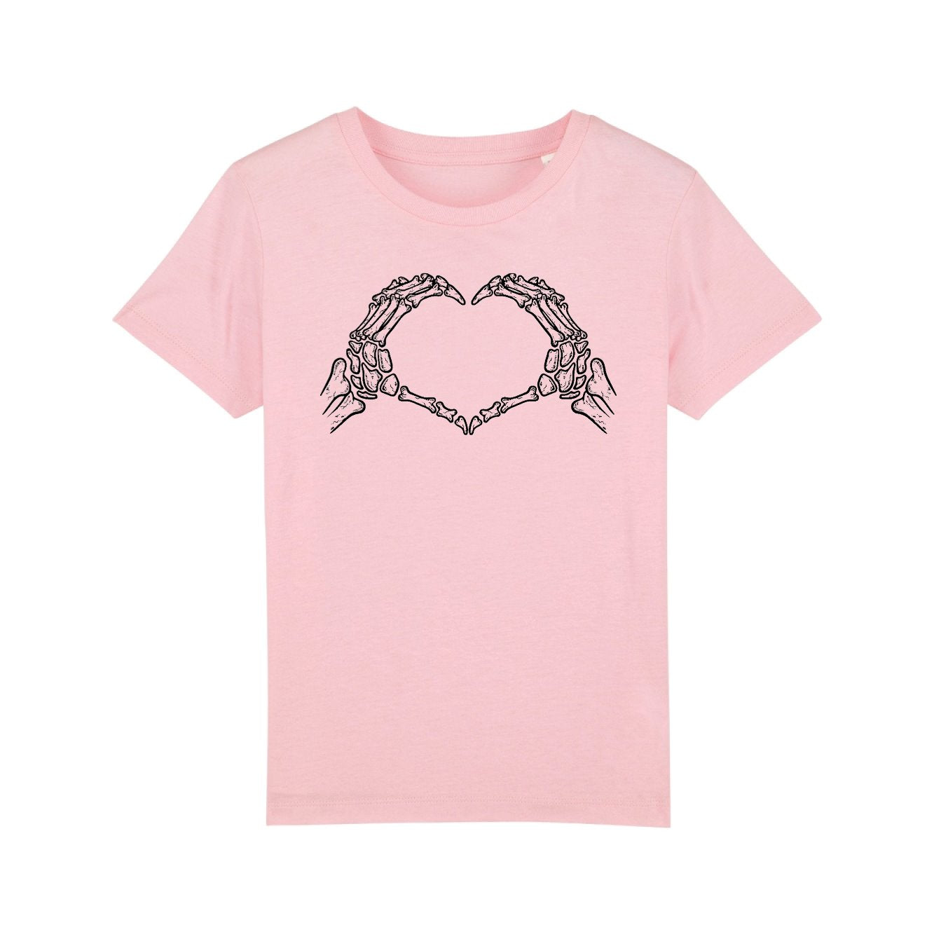 T-Shirt Enfant Coeur mains squelette