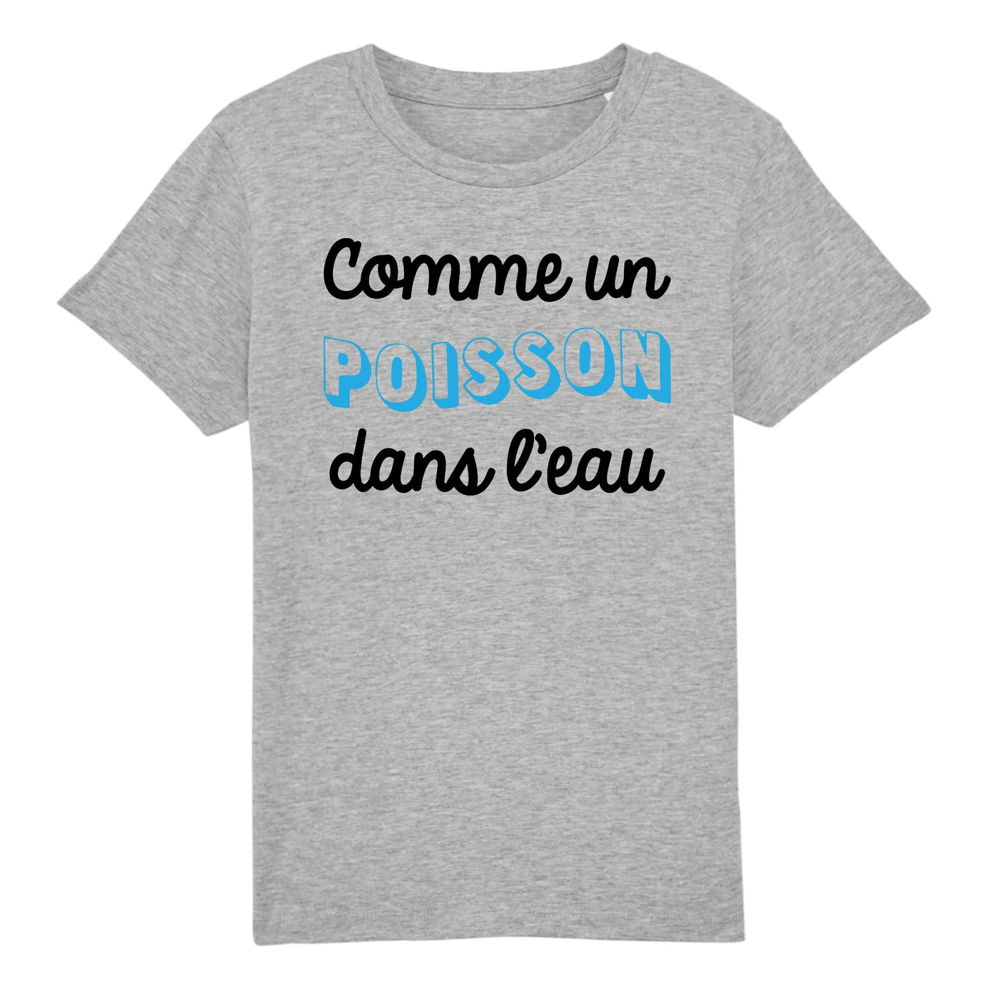 T-Shirt Enfant Comme un poisson dans l'eau