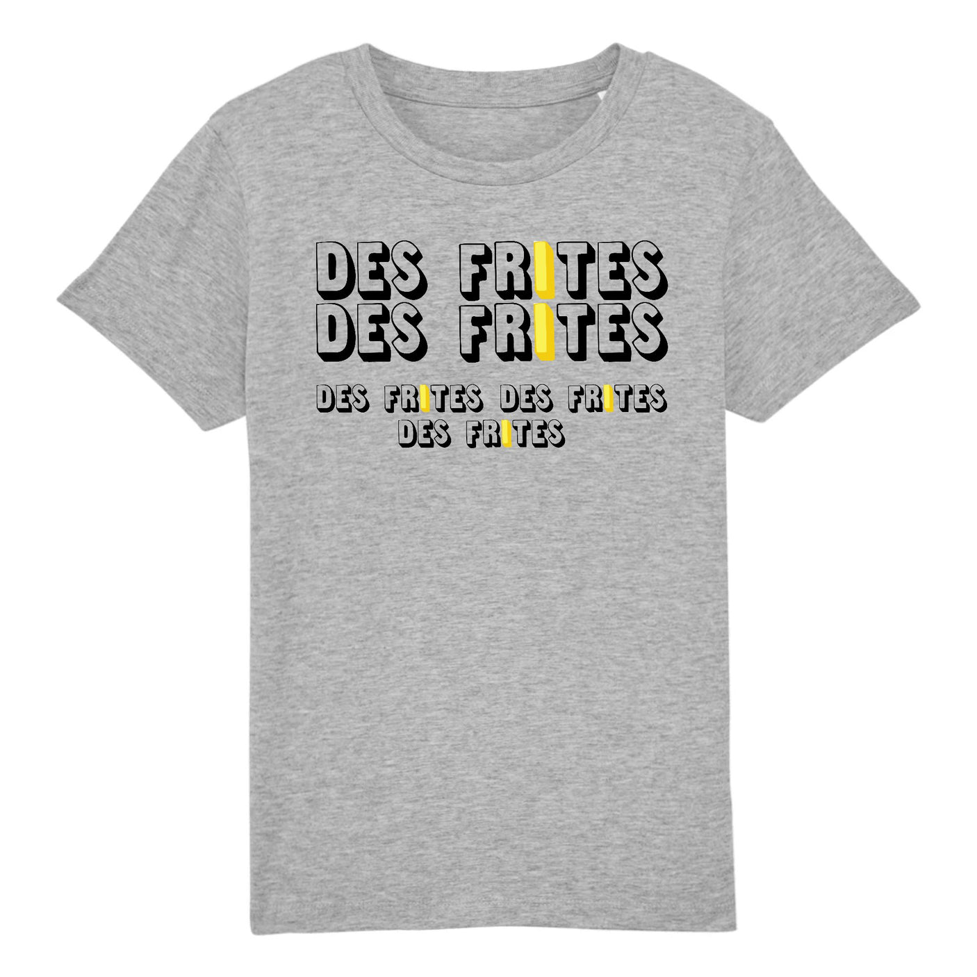 T-Shirt Enfant Des frites des frites