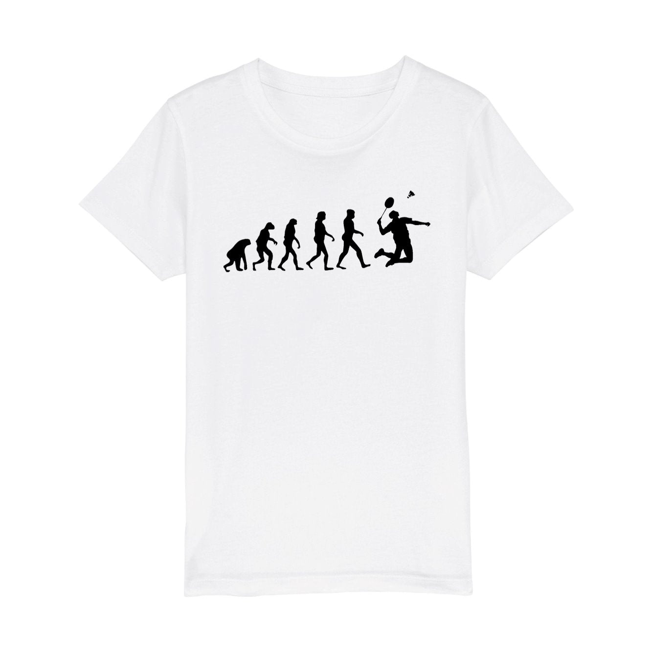T-Shirt Enfant Évolution badminton