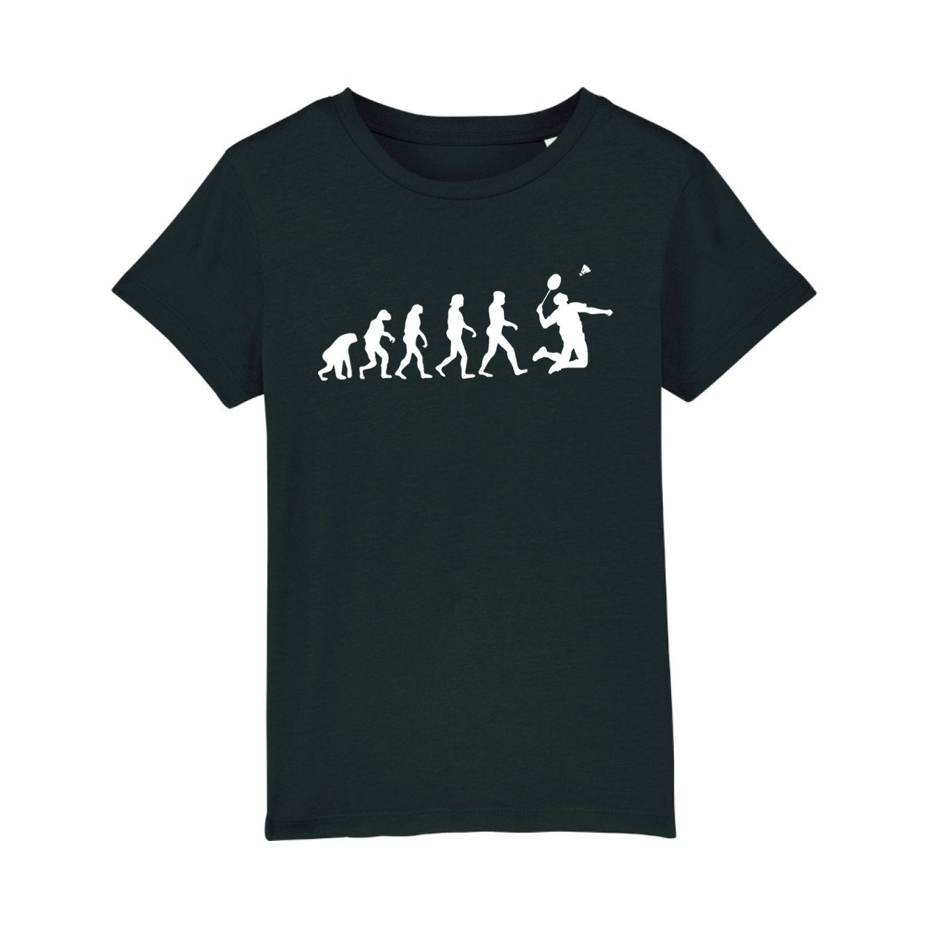 T-Shirt Enfant Évolution badminton