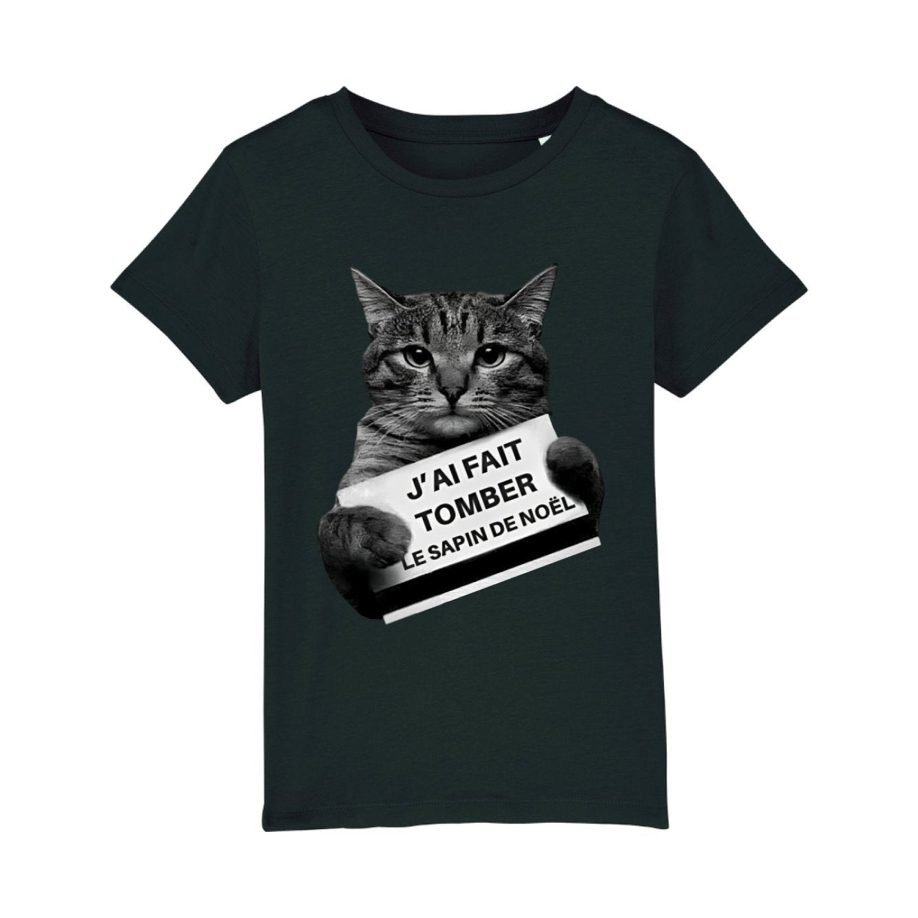 T-Shirt Enfant J'ai fait tomber le sapin