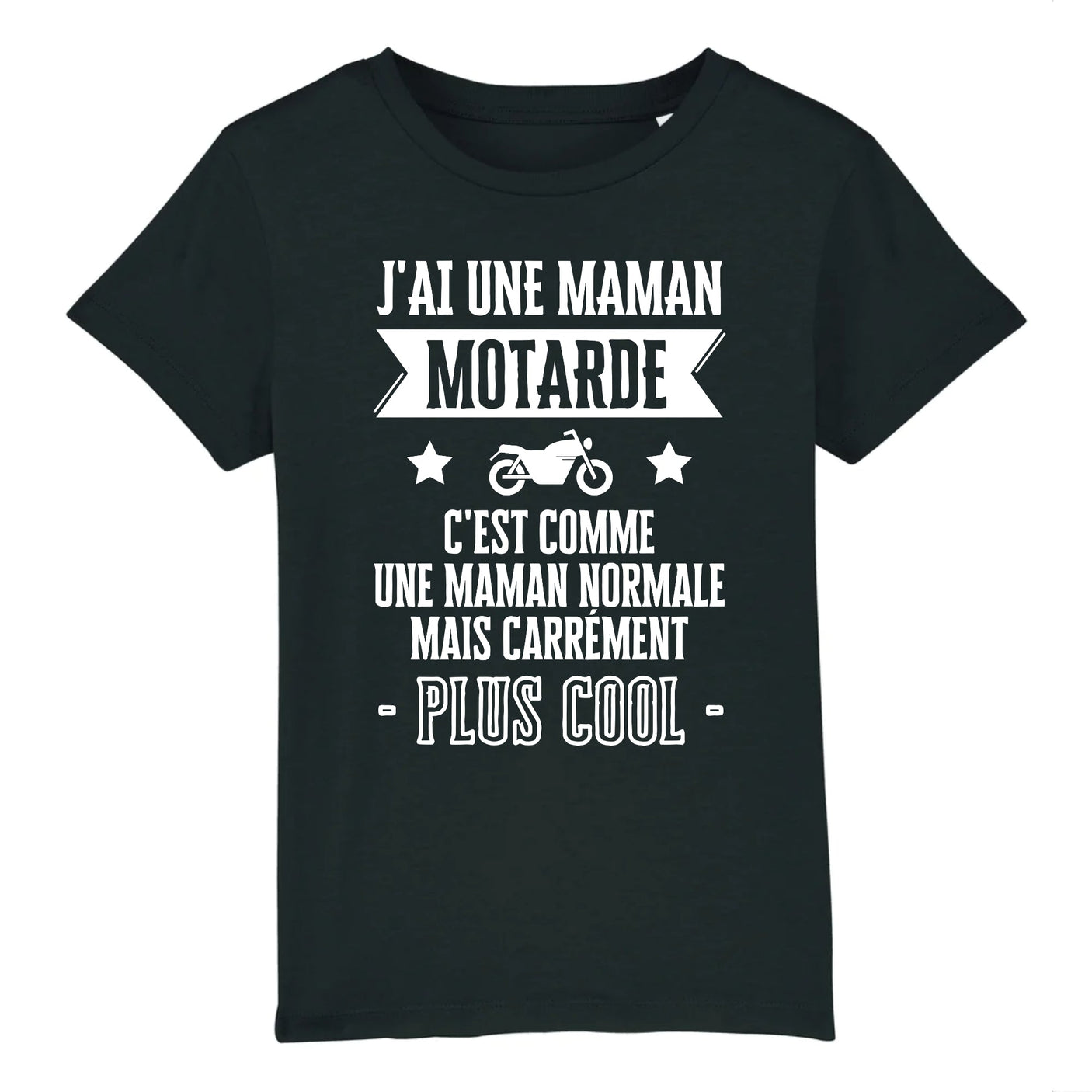 T-Shirt Enfant J'ai une maman motarde