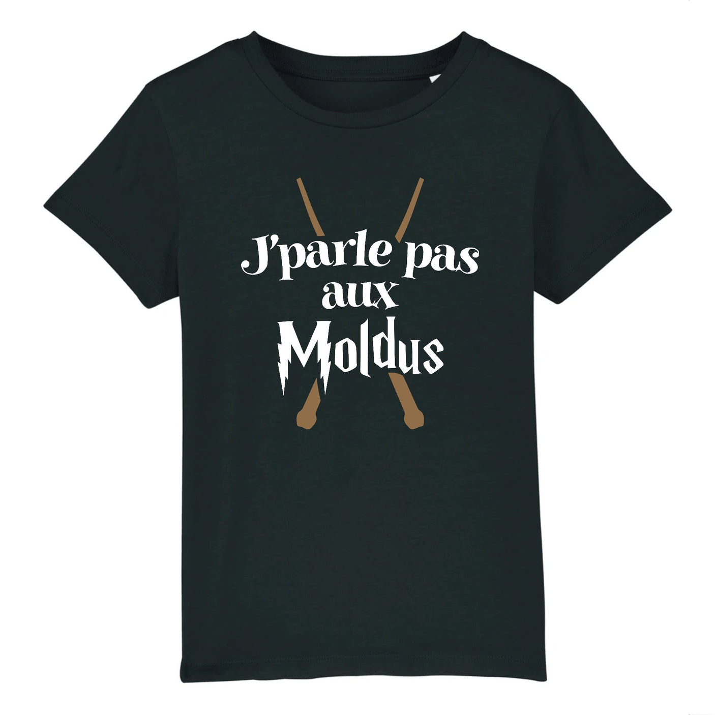 T-Shirt Enfant J'parle pas aux Moldus