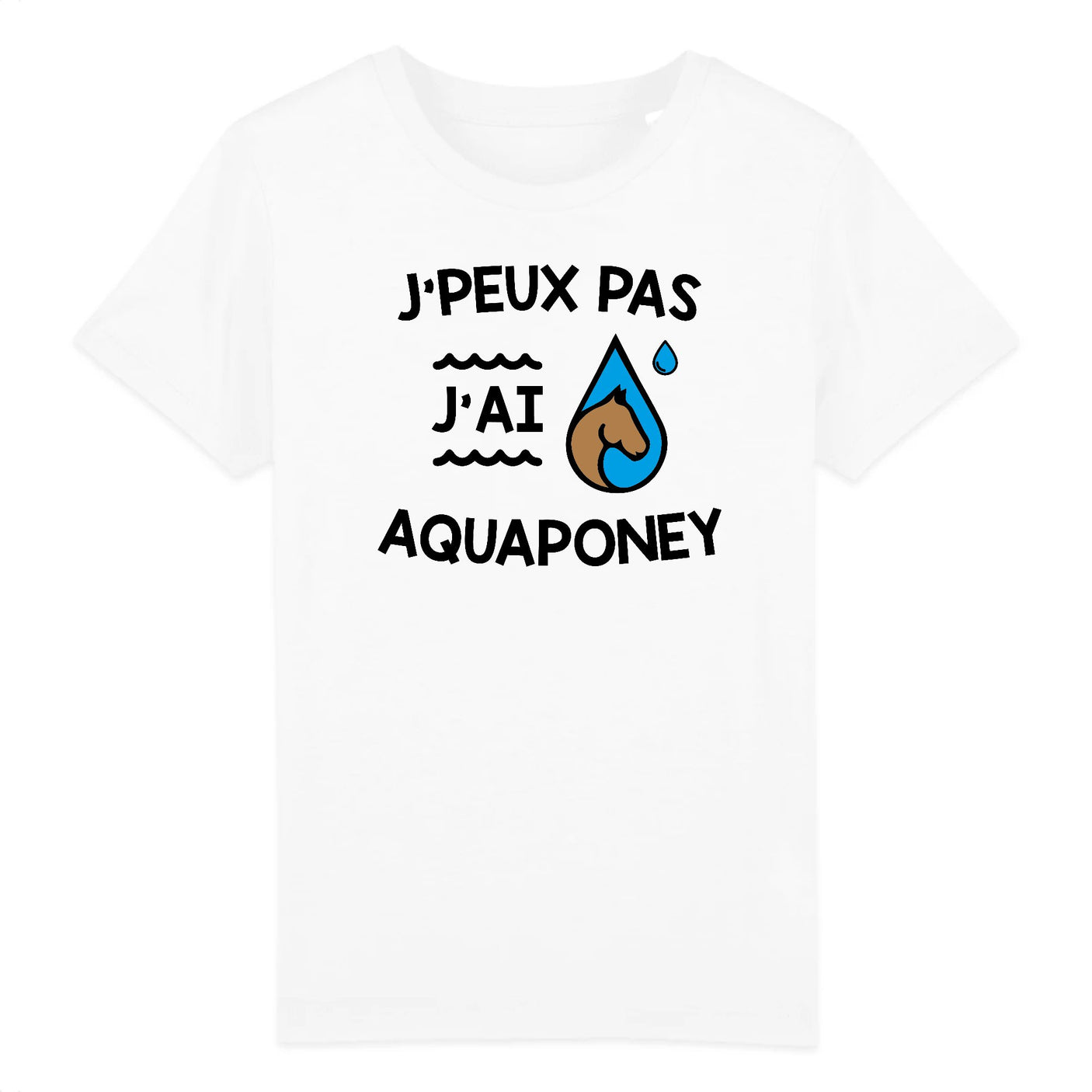 T-Shirt Enfant J'peux pas j'ai aquaponey