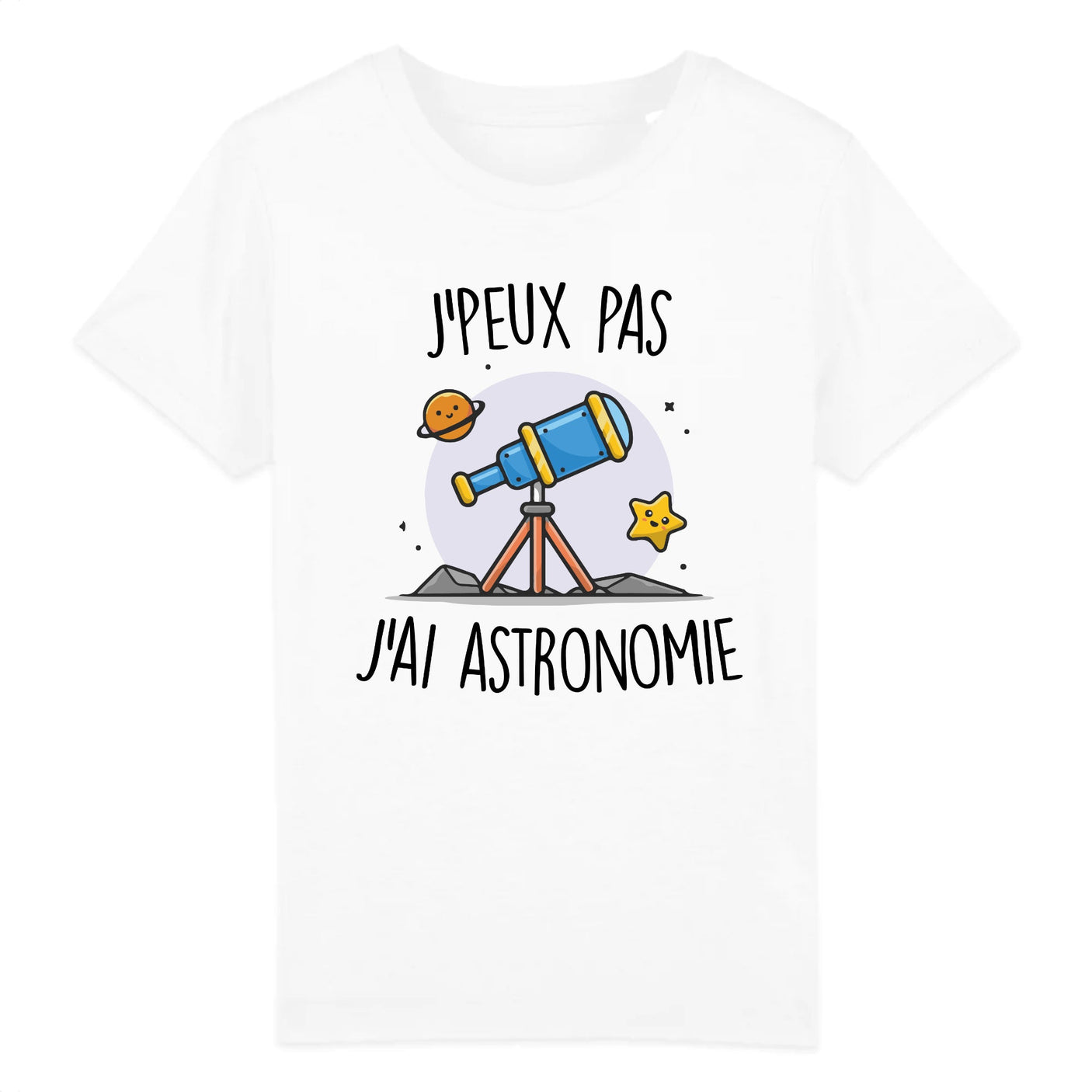 T-Shirt Enfant J'peux pas j'ai astronomie