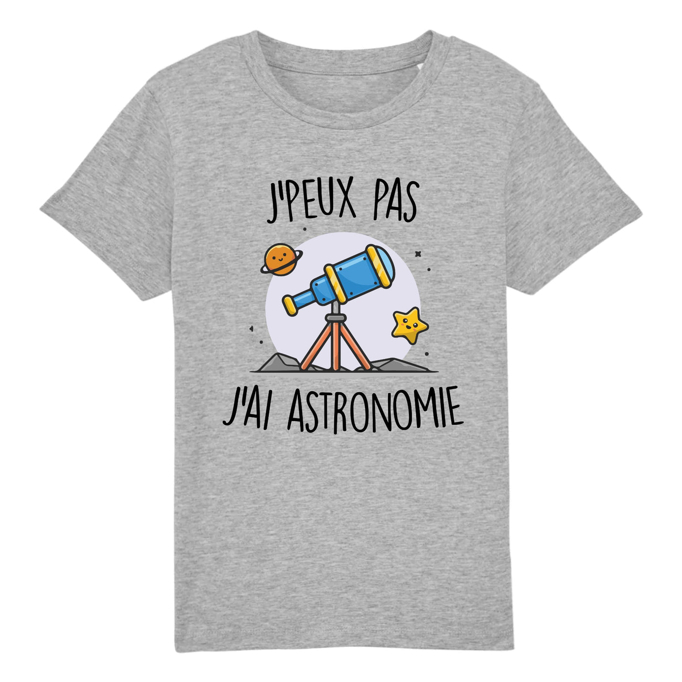 T-Shirt Enfant J'peux pas j'ai astronomie