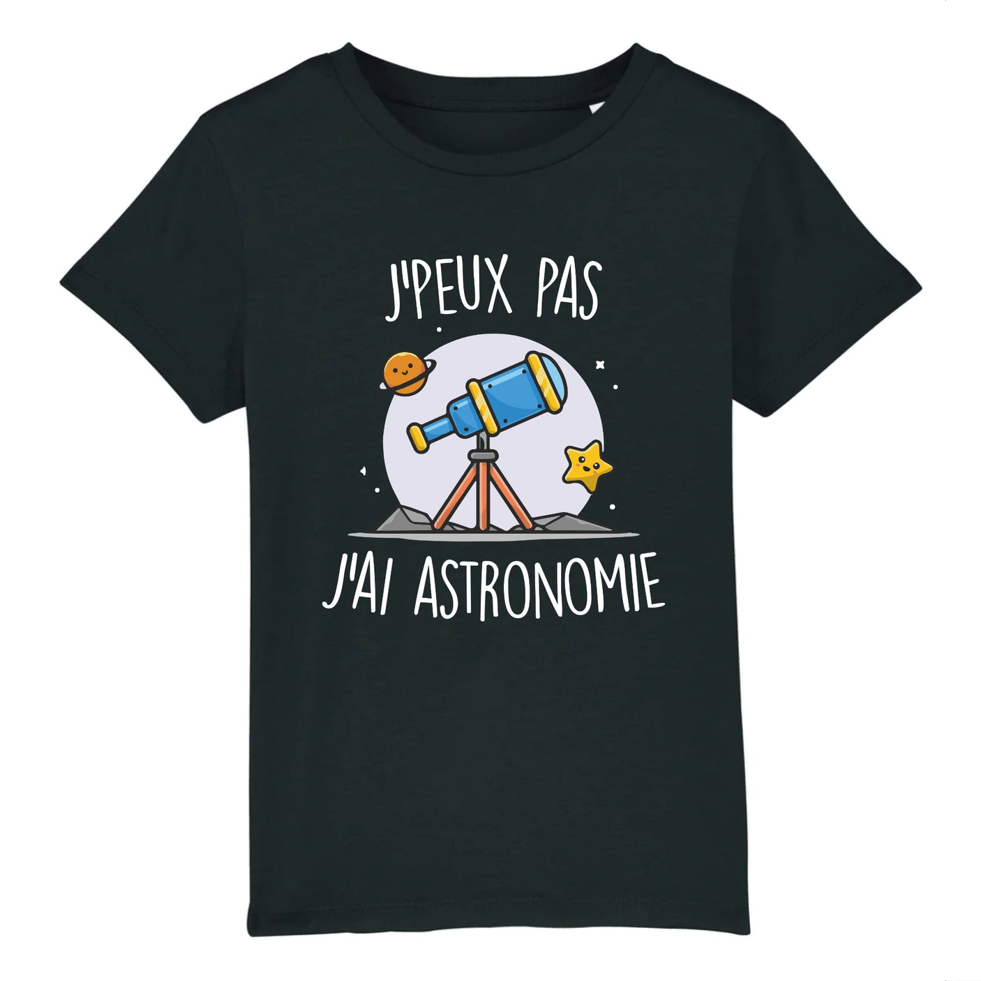 T-Shirt Enfant J'peux pas j'ai astronomie