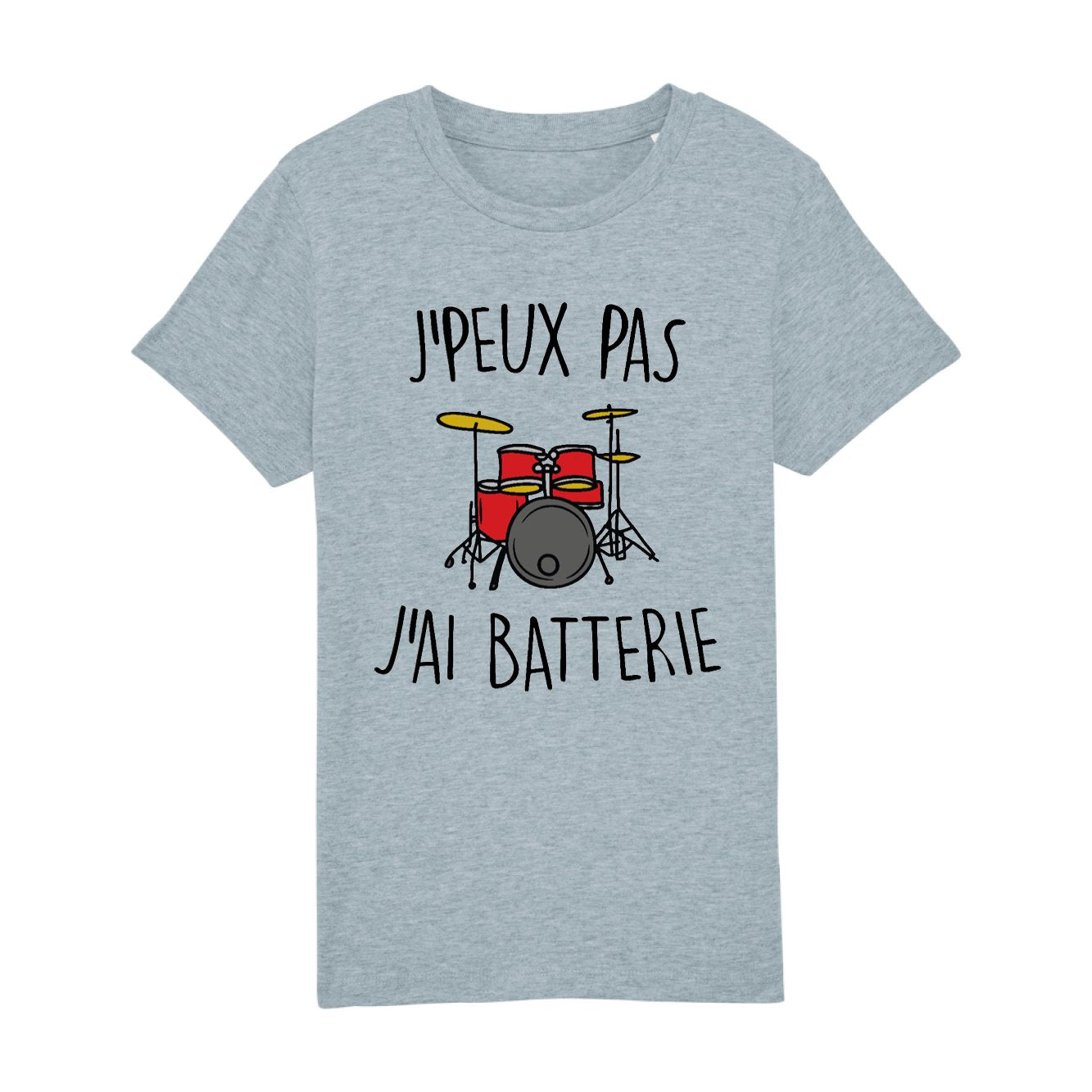 T-Shirt Enfant J'peux pas j'ai batterie