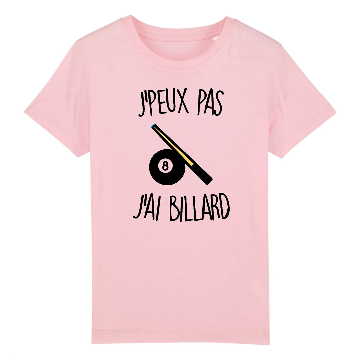 T-Shirt Enfant J'peux pas j'ai billard