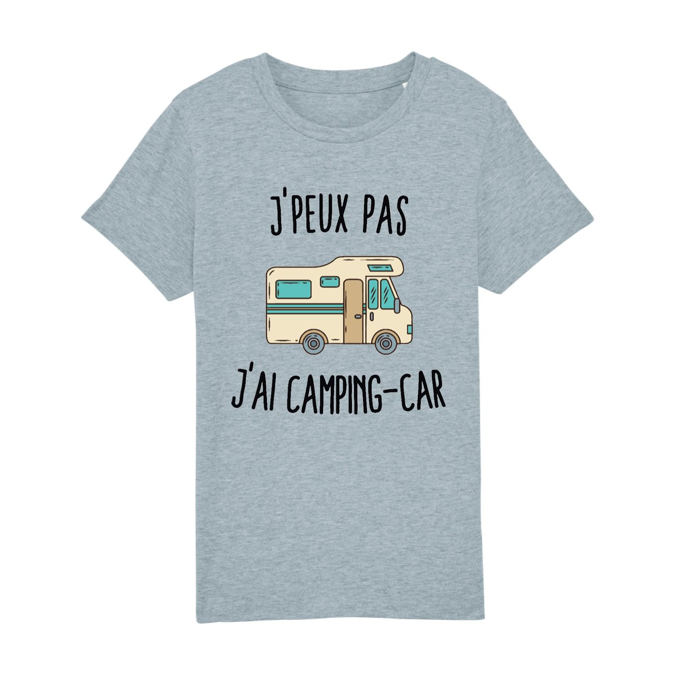 T-Shirt Enfant J'peux pas j'ai camping-car