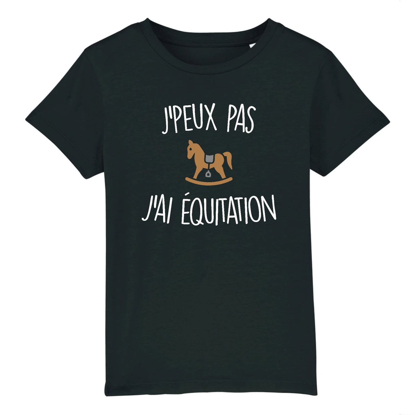 T-Shirt Enfant J'peux pas j'ai équitation
