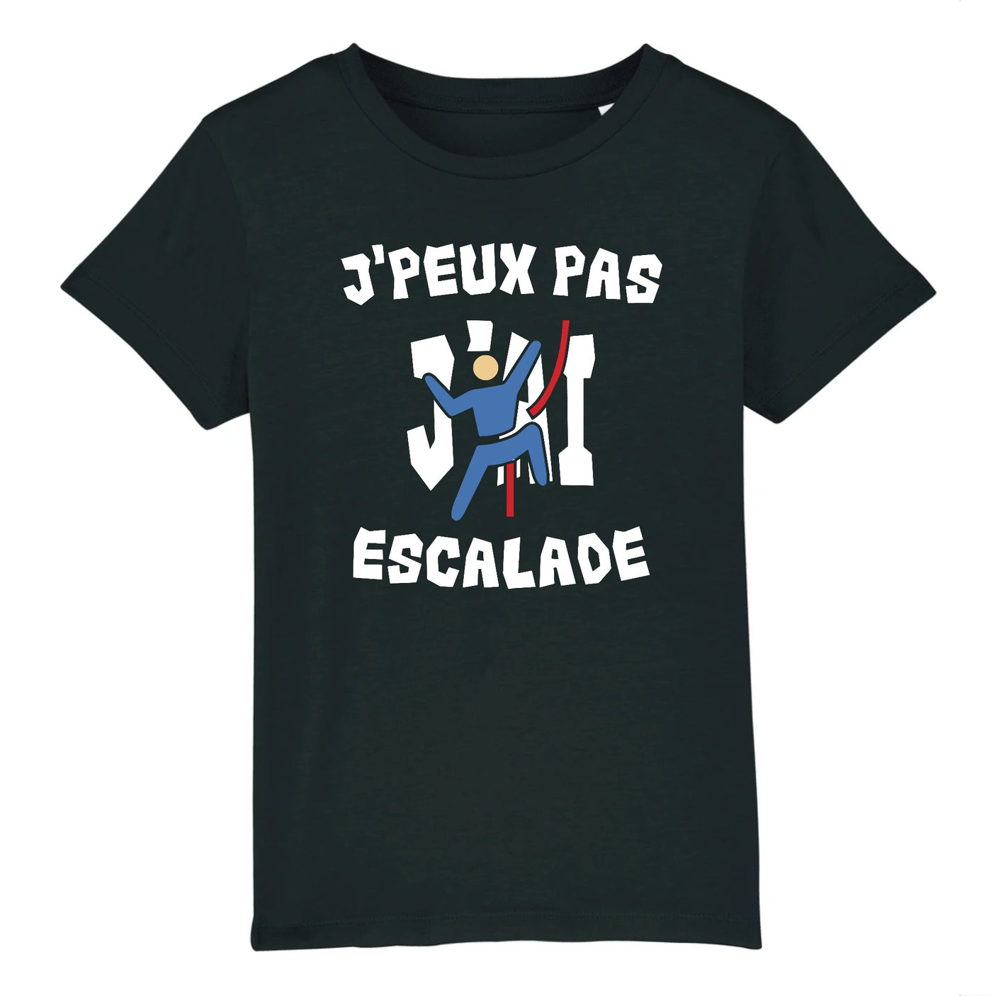 T-Shirt Enfant J'peux pas j'ai escalade