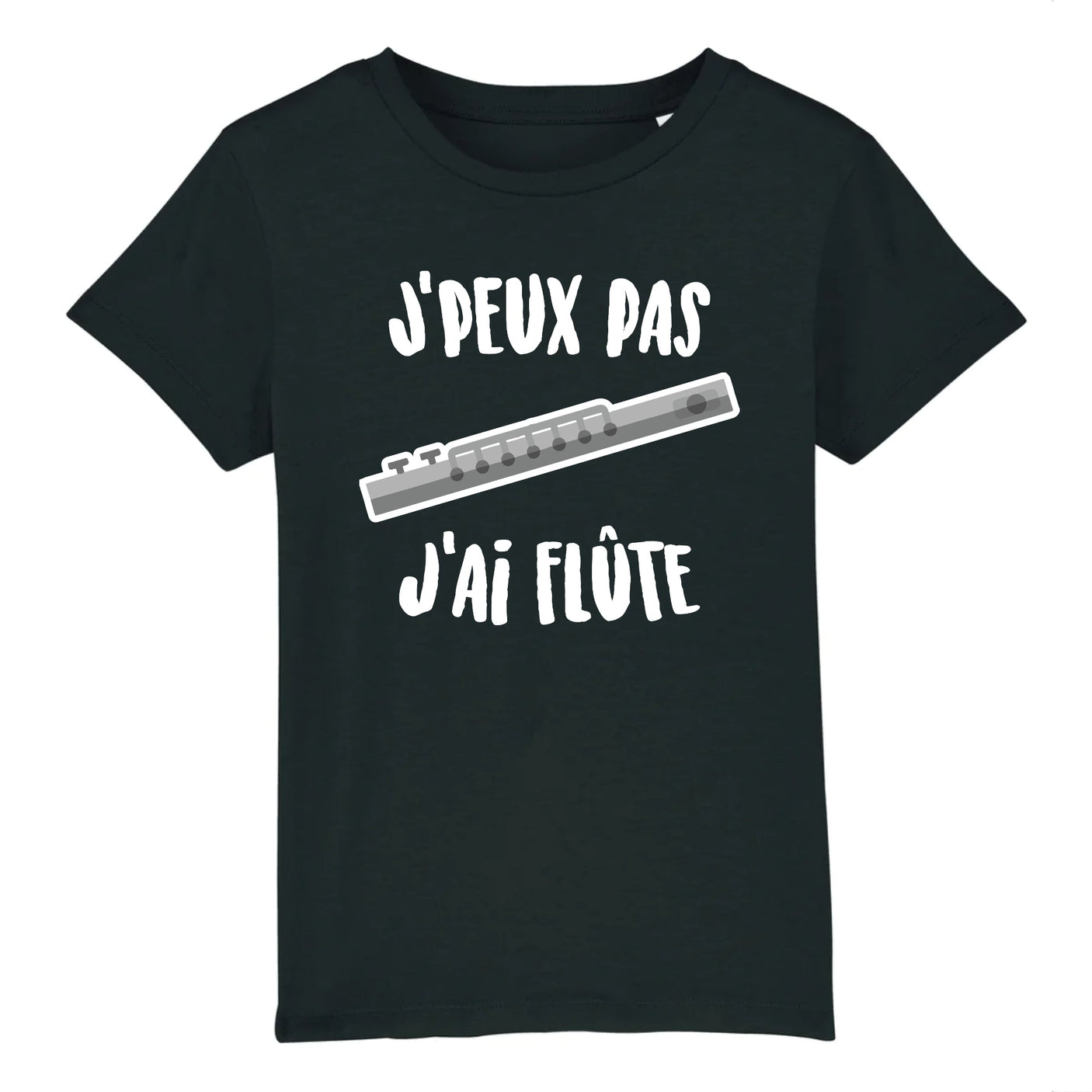 T-Shirt Enfant J'peux pas j'ai flûte