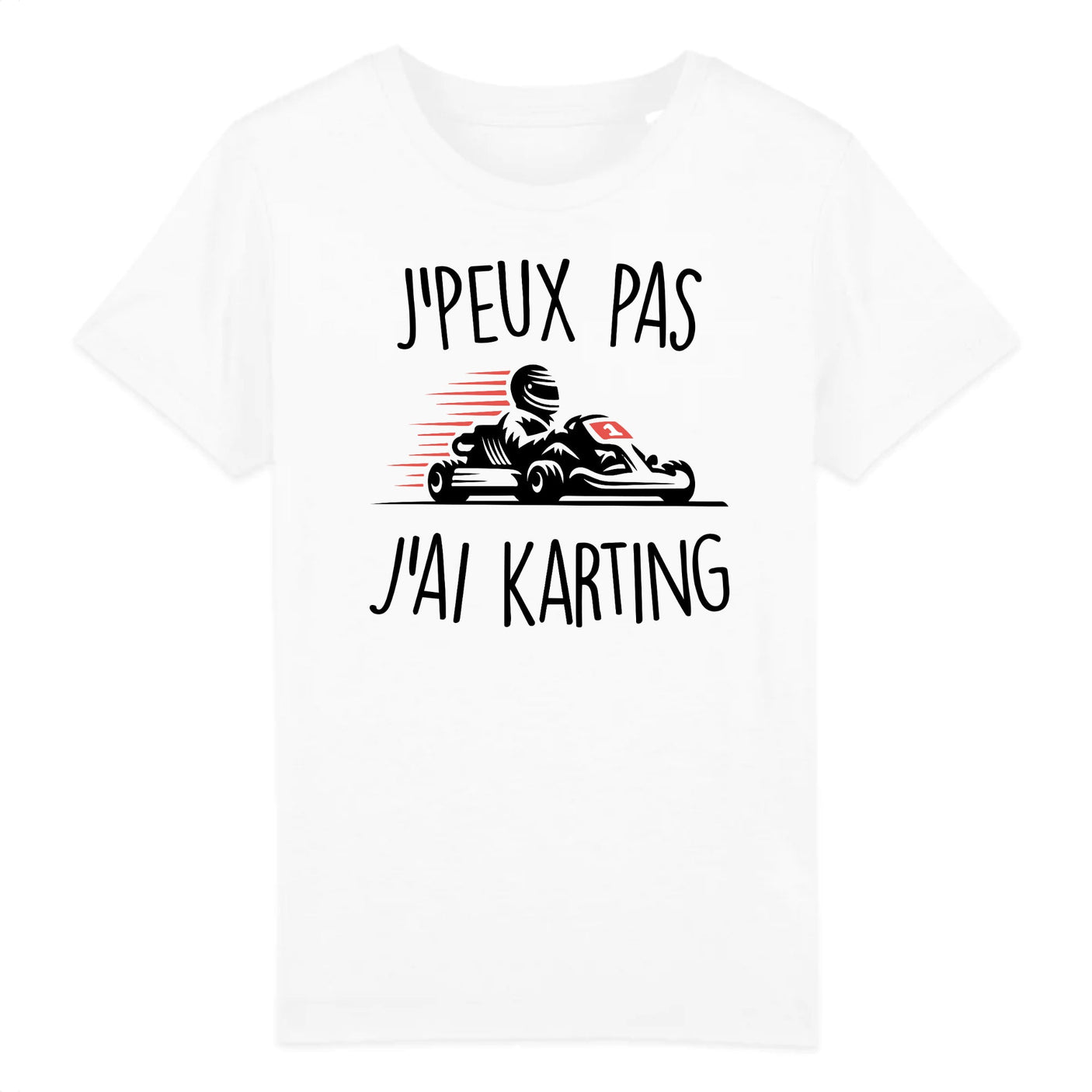 T-Shirt Enfant J'peux pas j'ai karting