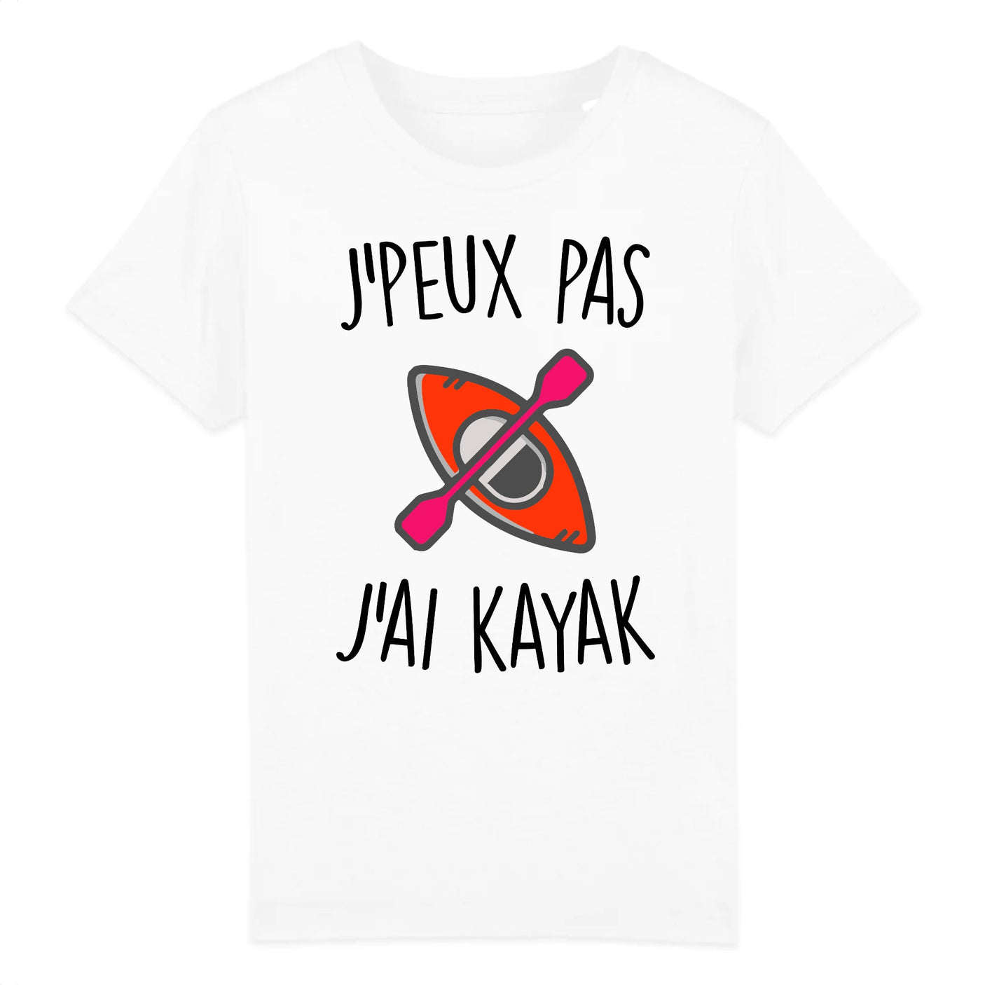 T-Shirt Enfant J'peux pas j'ai kayak