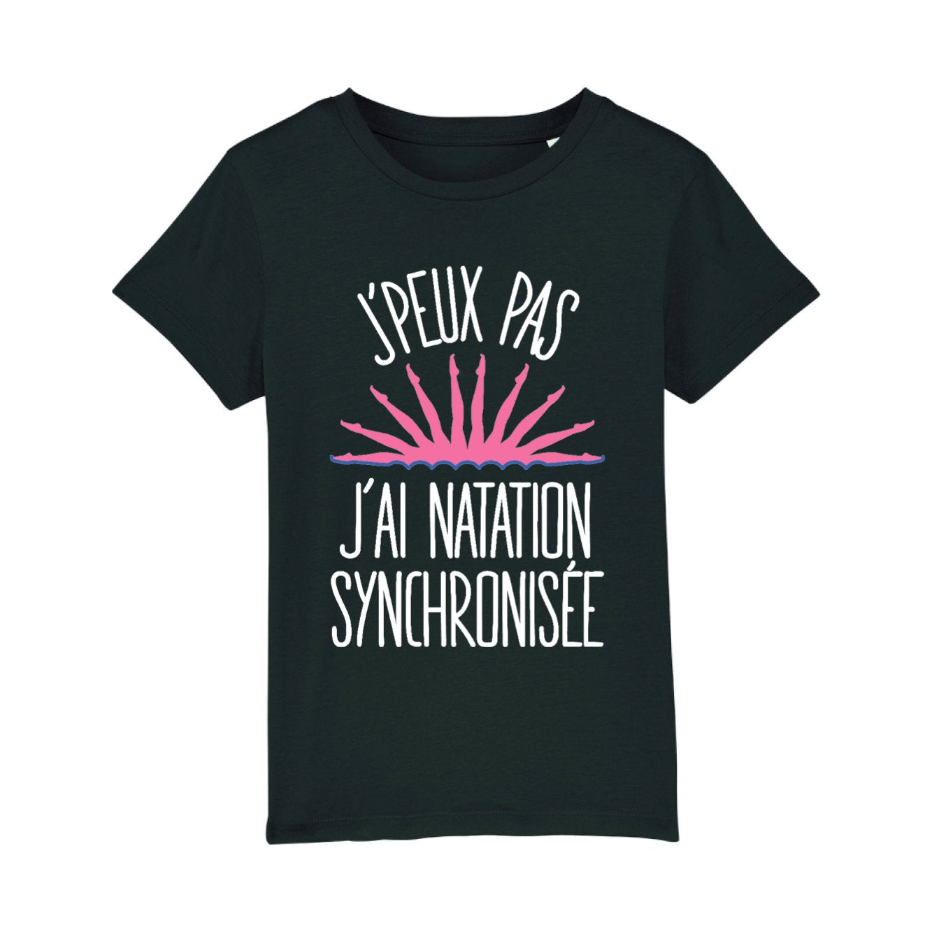 T-Shirt Enfant J'peux pas j'ai natation synchronisée