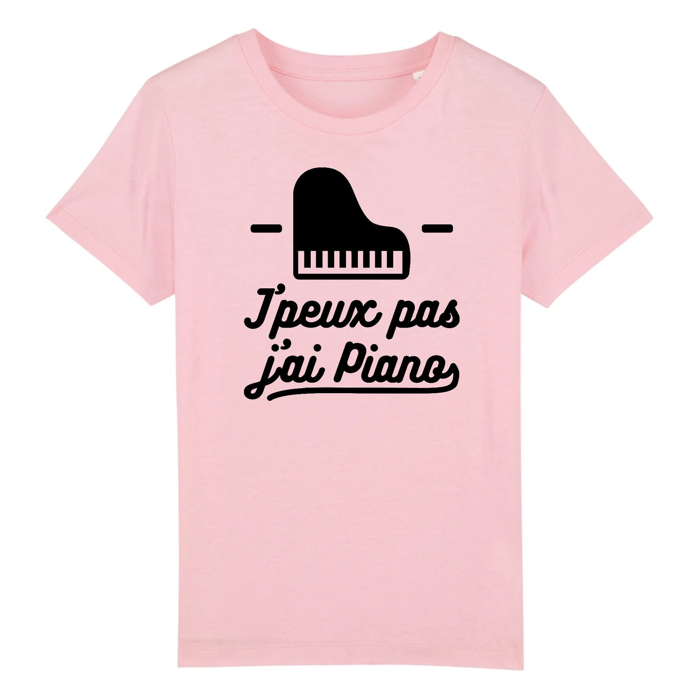 T-Shirt Enfant J'peux pas j'ai piano